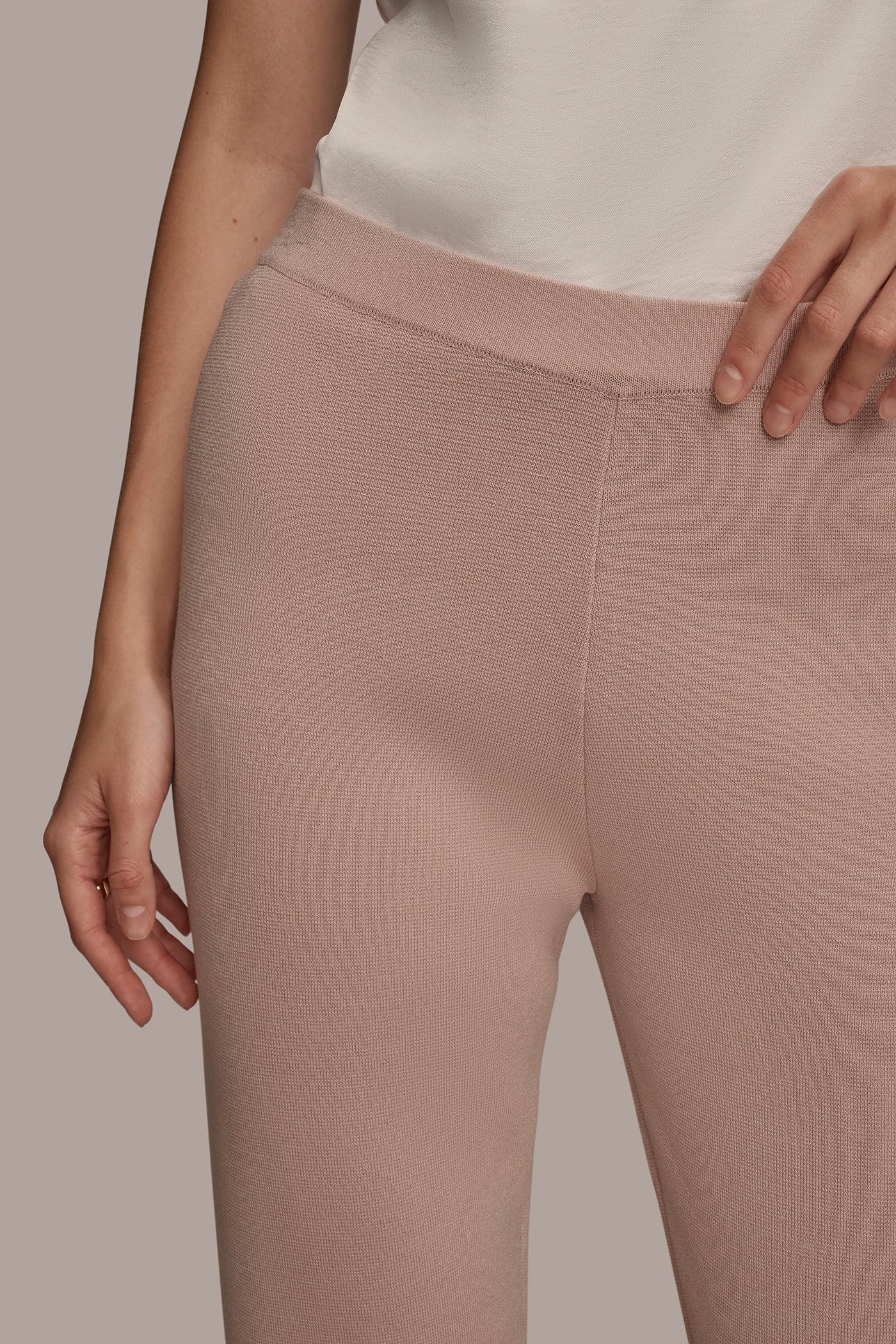 MID-RISE PULL-ON STRAIGHT-LEG PANT VIEW 4 | New Arrivals