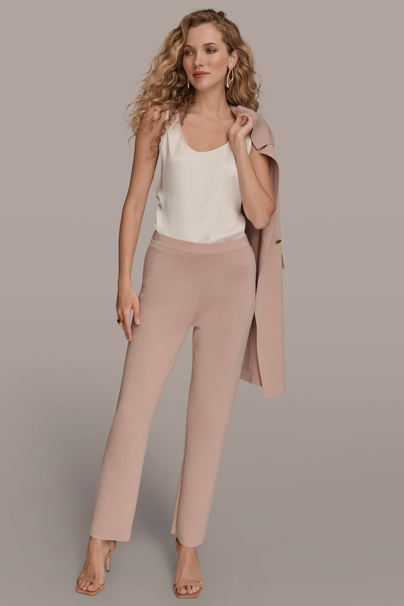 MID-RISE PULL-ON STRAIGHT-LEG PANT VIEW 5 | New Arrivals