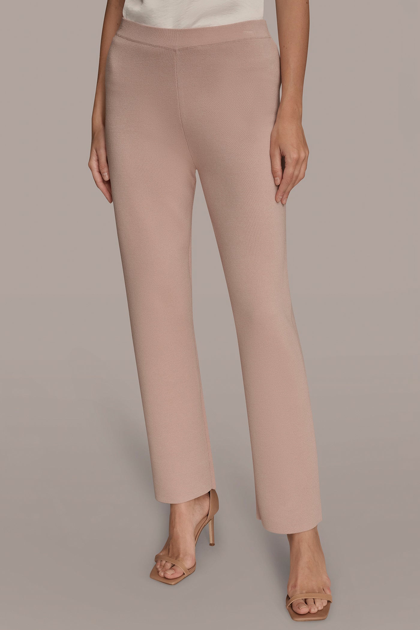MID-RISE PULL-ON STRAIGHT-LEG PANT | View 1 | New Arrivals