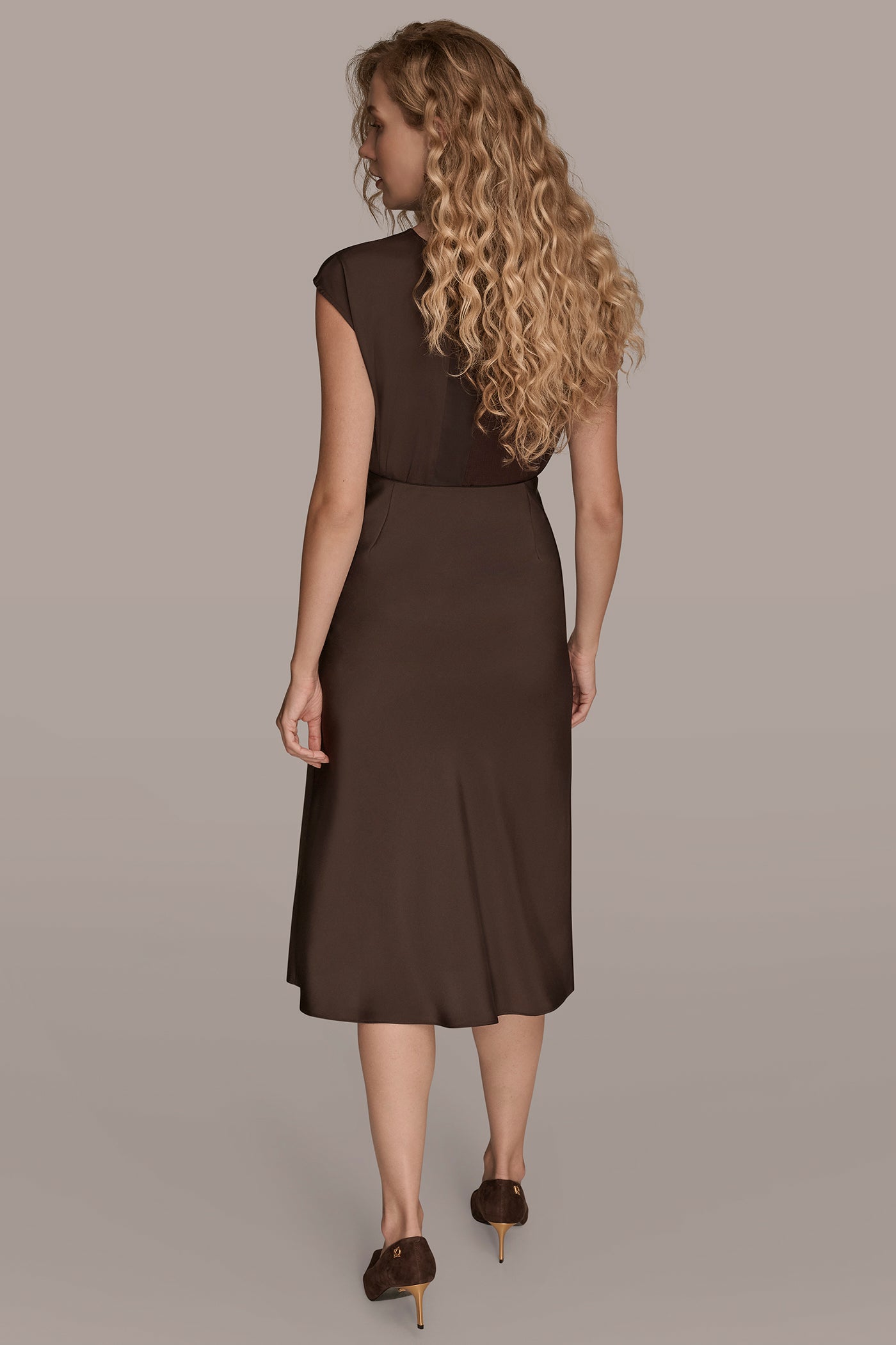 SATIN MIDI SKIRT VIEW 5 | Skirts