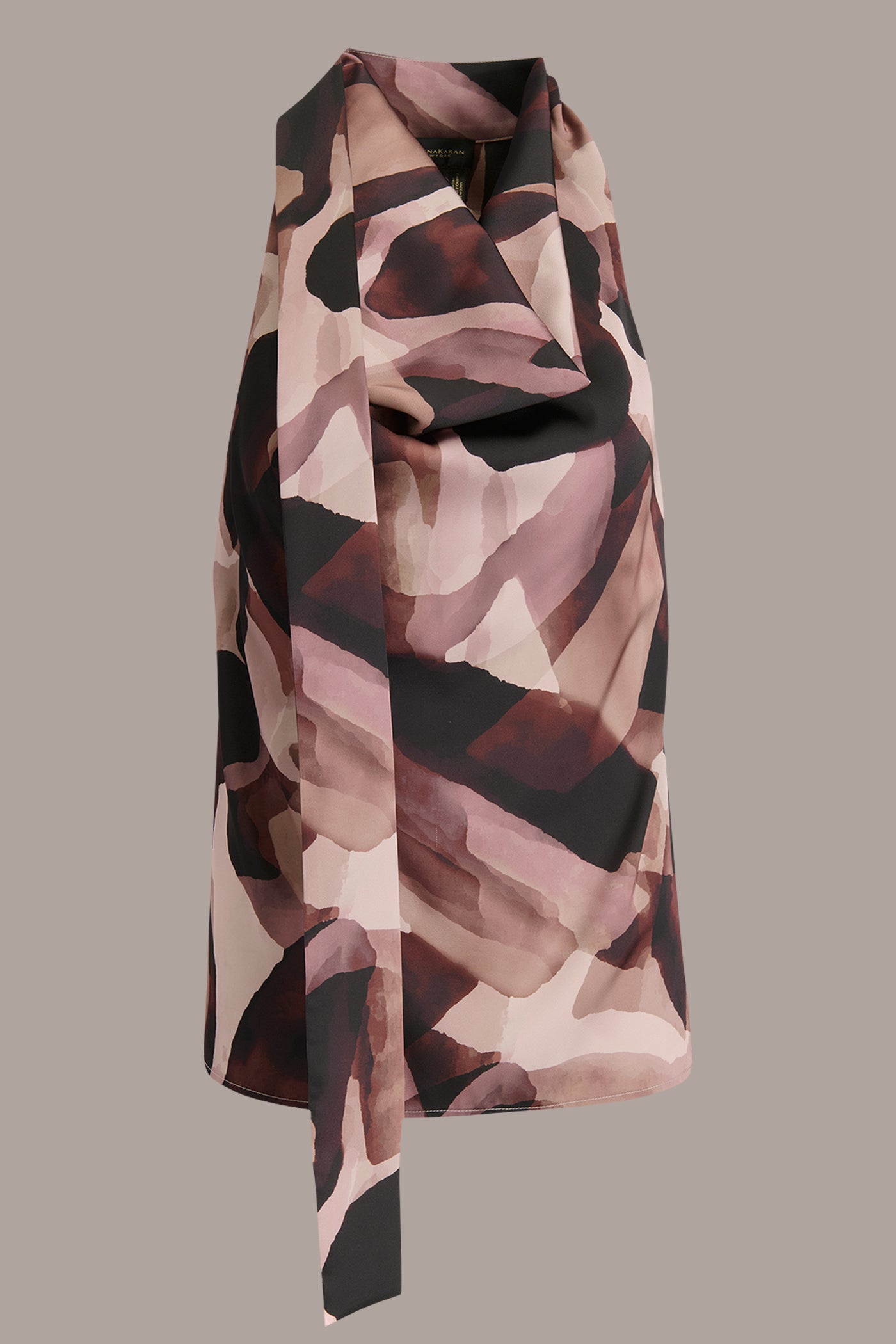 DRAPED PRINTED TOP VIEW 6 | Tops