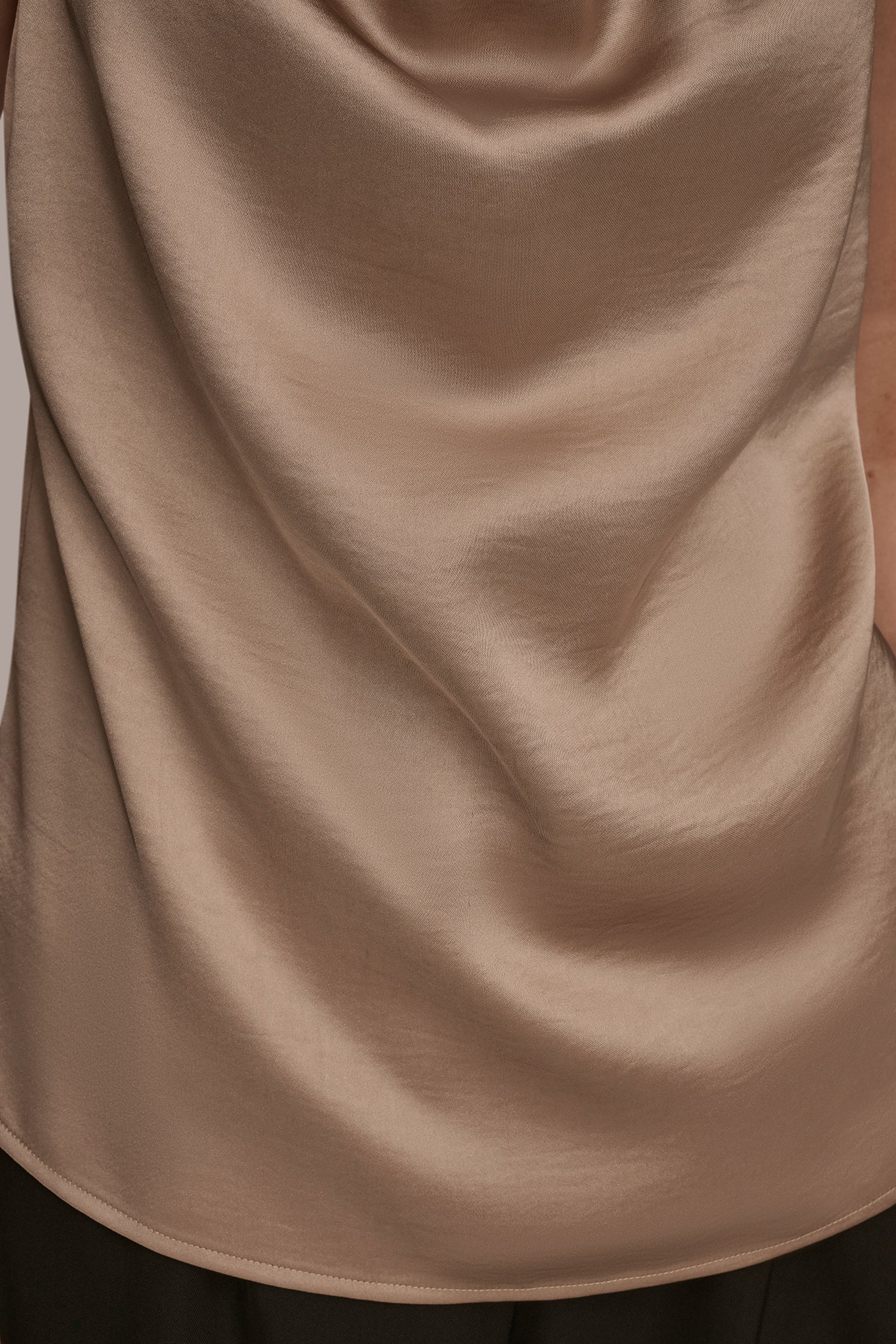 CHARMEUSE COWL NECK STRAPPY CAMI VIEW 5 | Tops & Sweaters