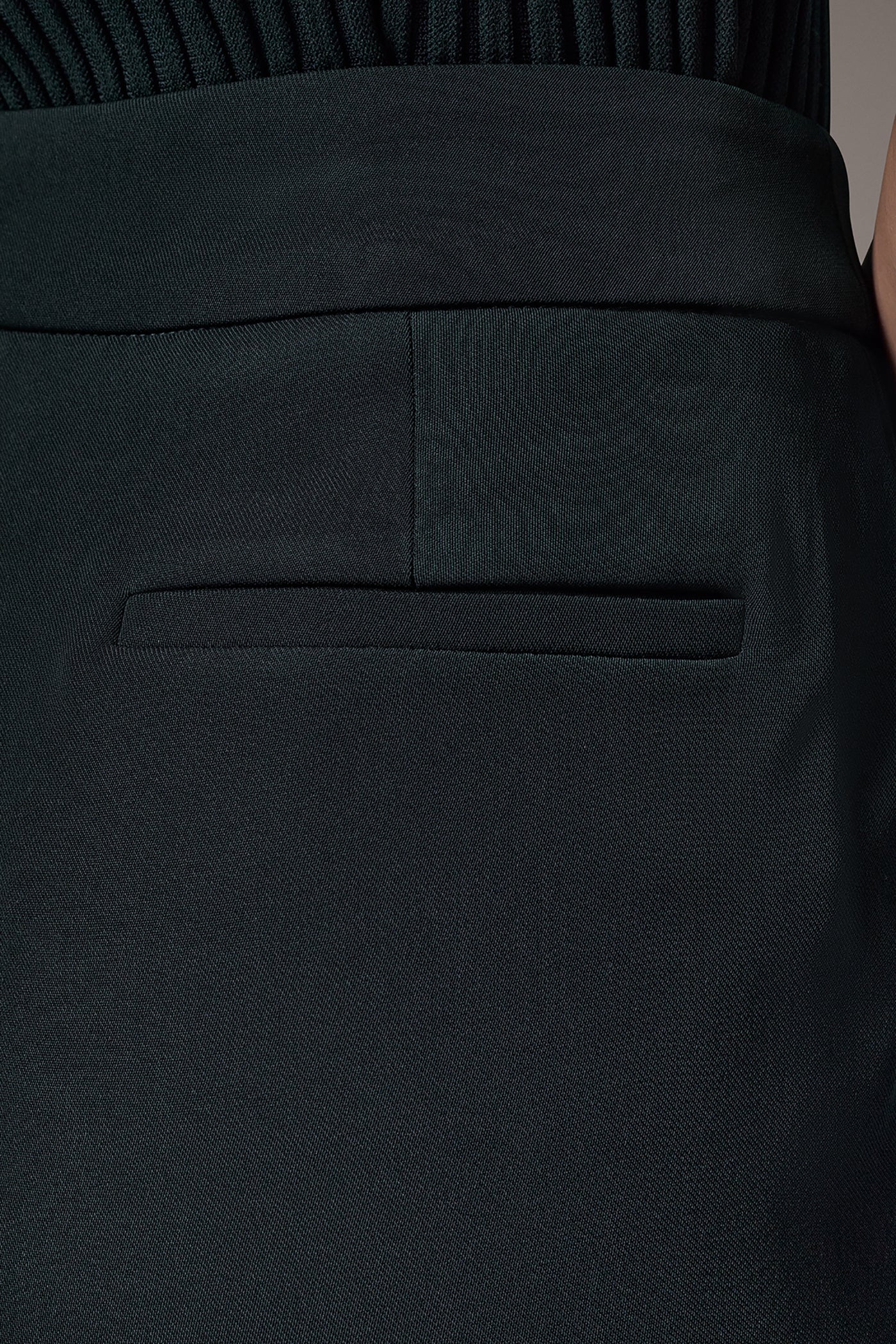 HIGH-RISE PLEATED WIDE-LEG PANT VIEW 5
