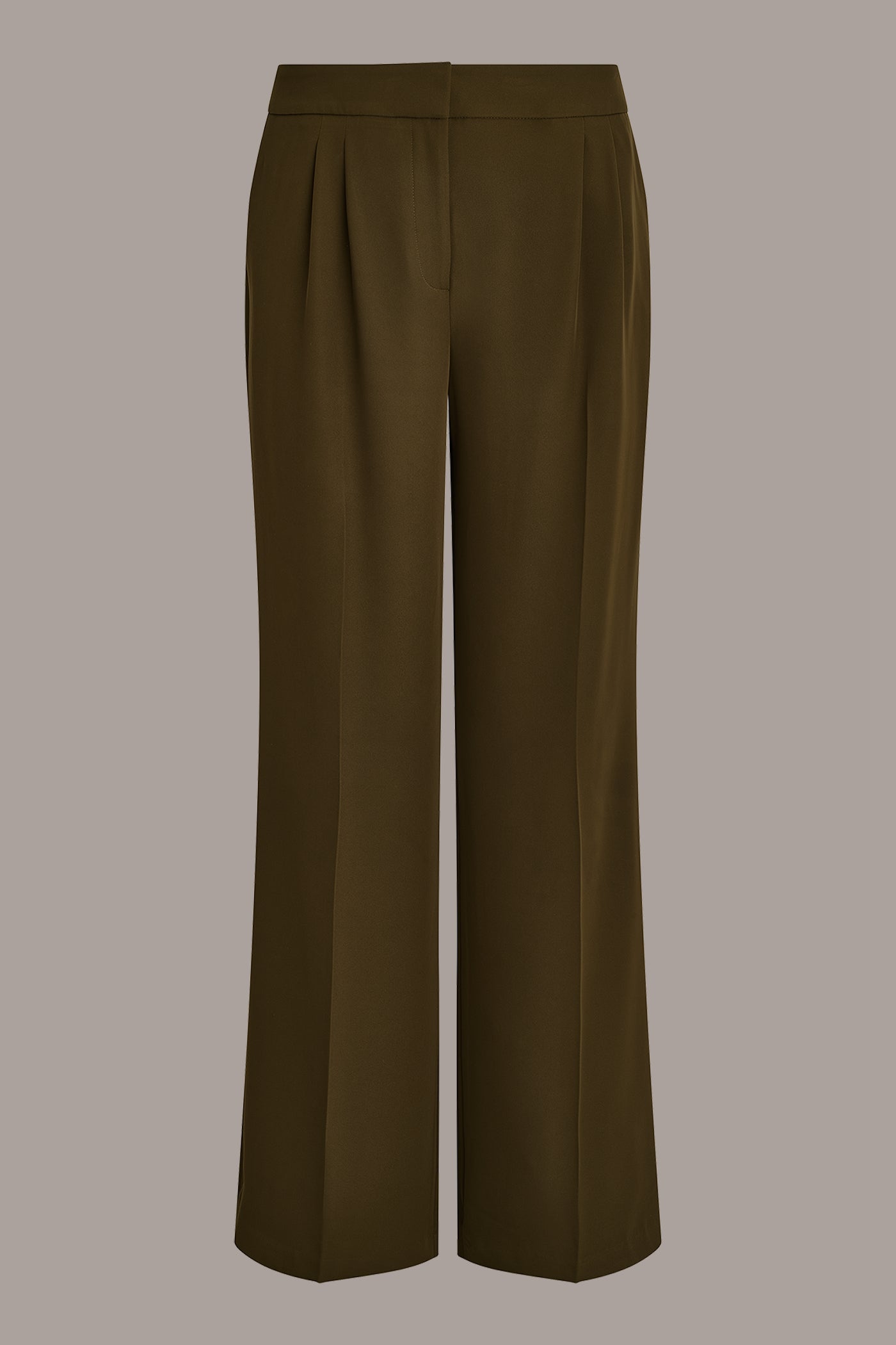 HIGH-RISE PLEATED WIDE-LEG PANT VIEW 9