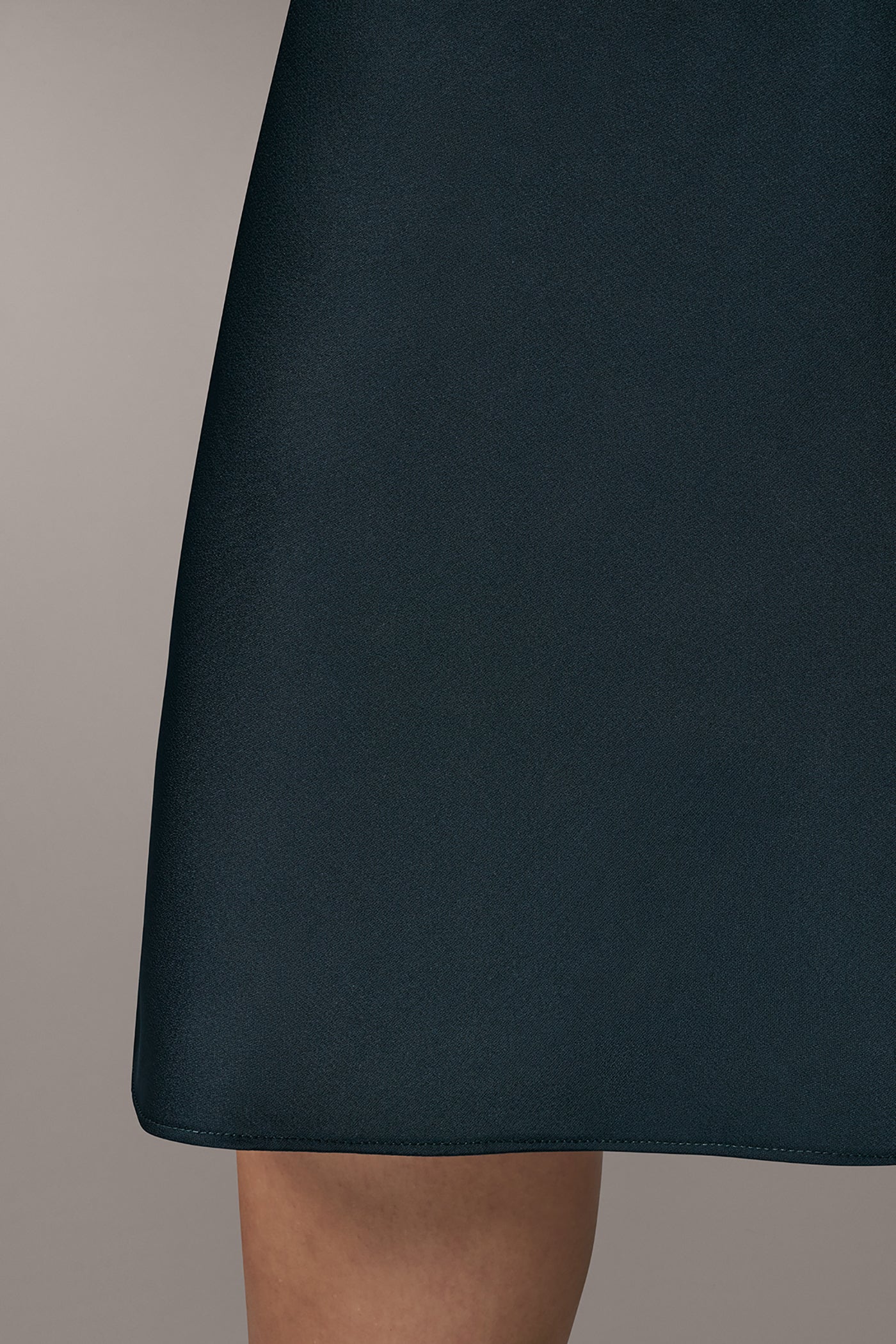 SATIN MIDI A-LINE SKIRT VIEW 4