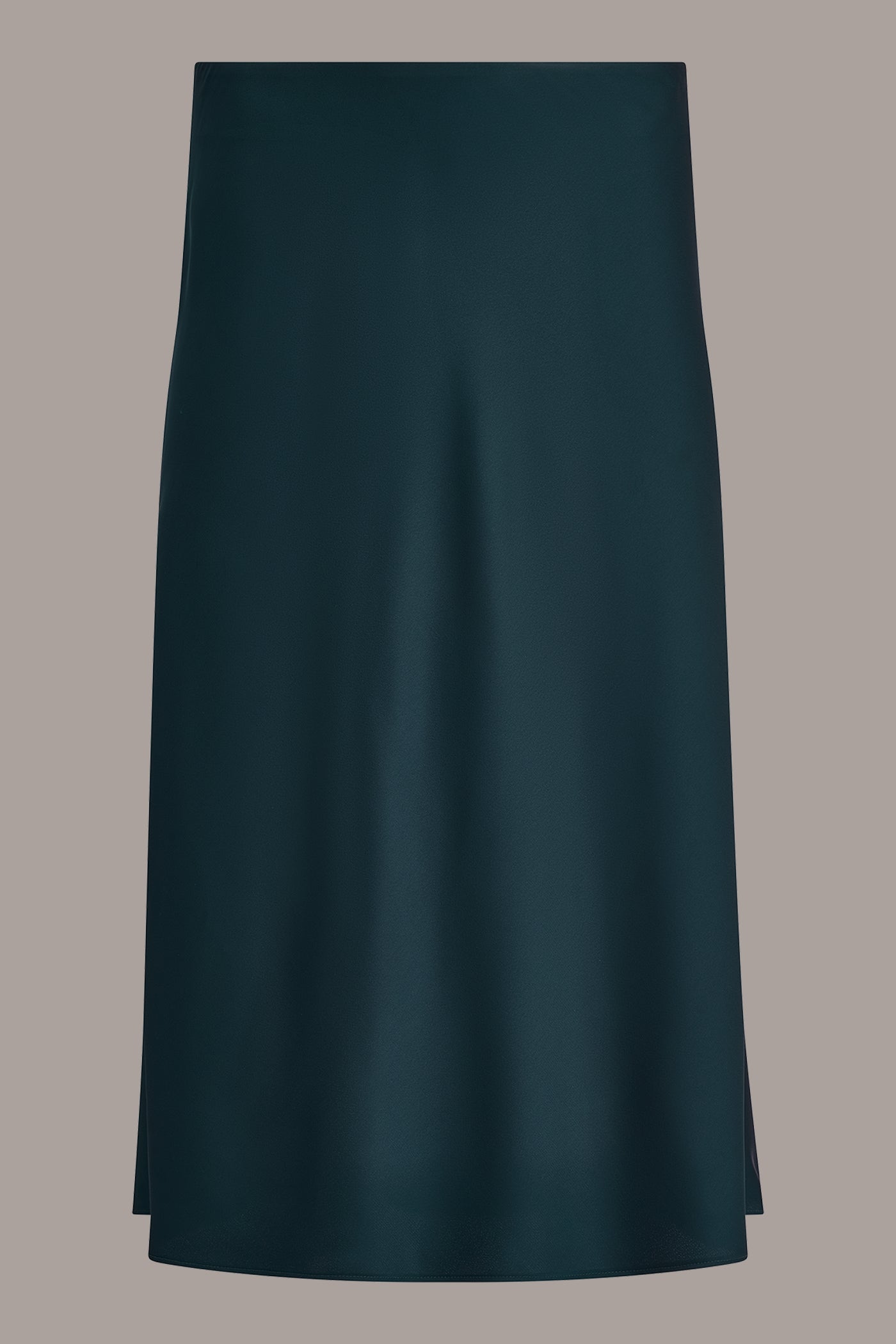 SATIN MIDI A-LINE SKIRT VIEW 7