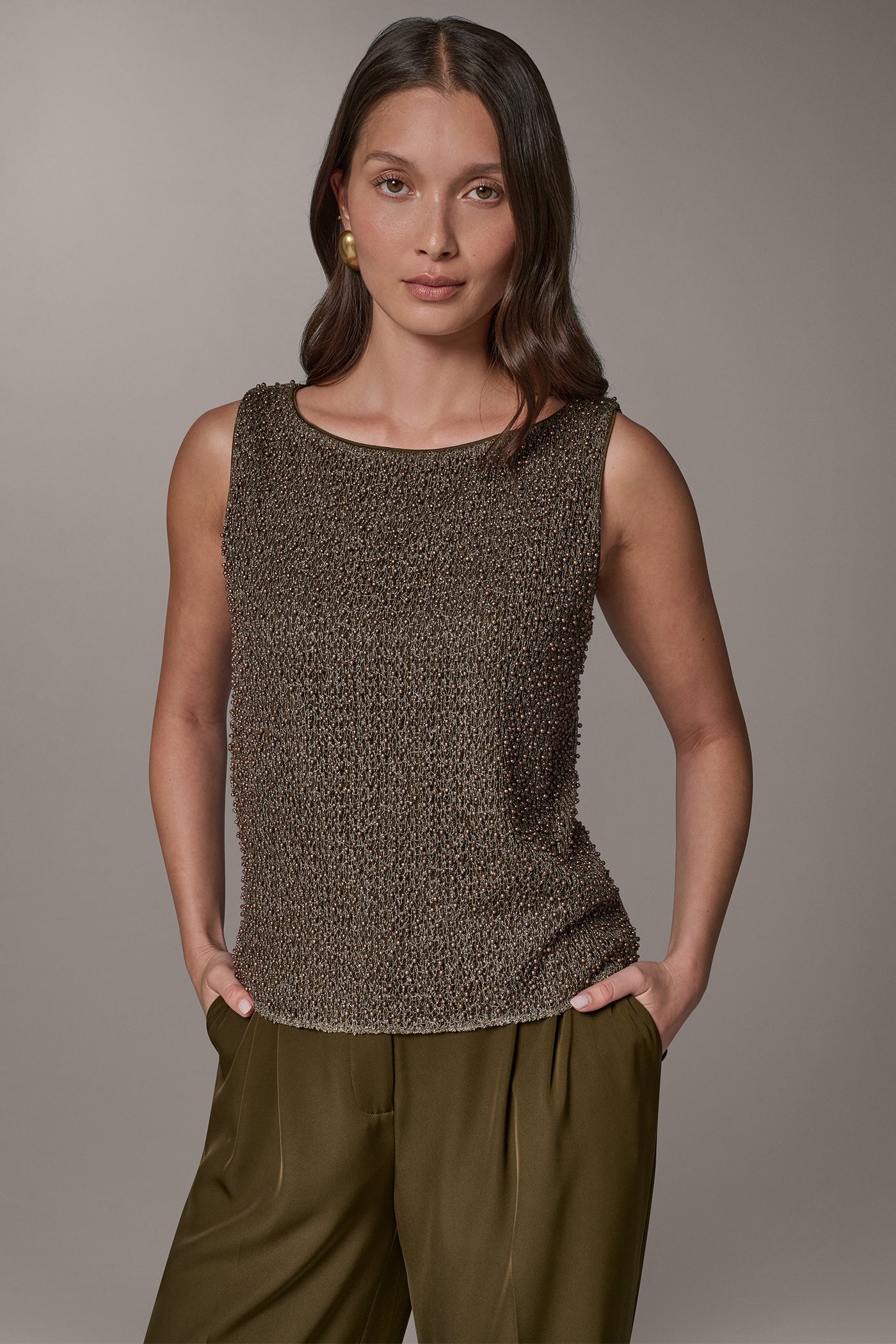 BOAT-NECK BLOUSE VIEW 1