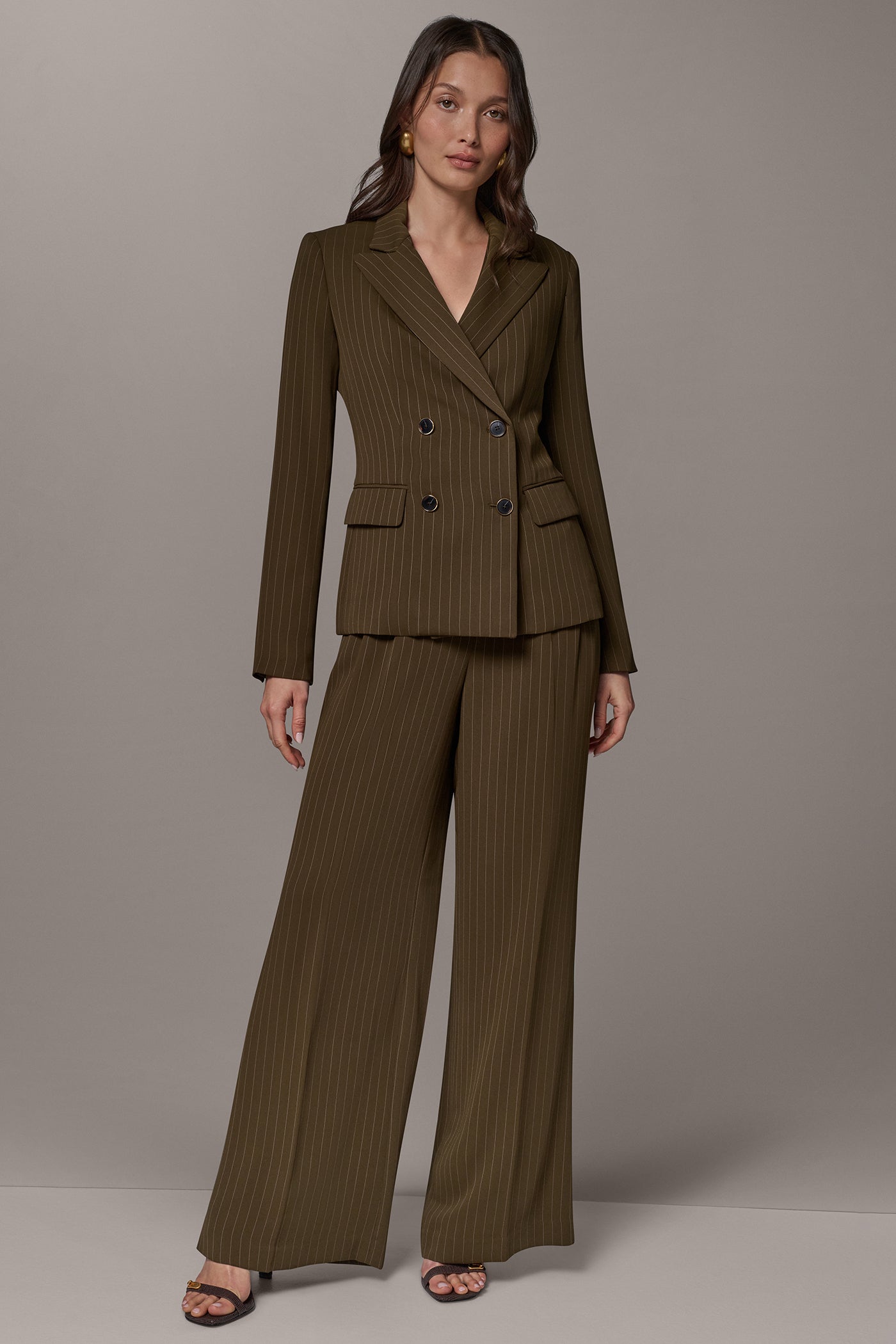 PINSTRIPE SUIT JACKET VIEW 11