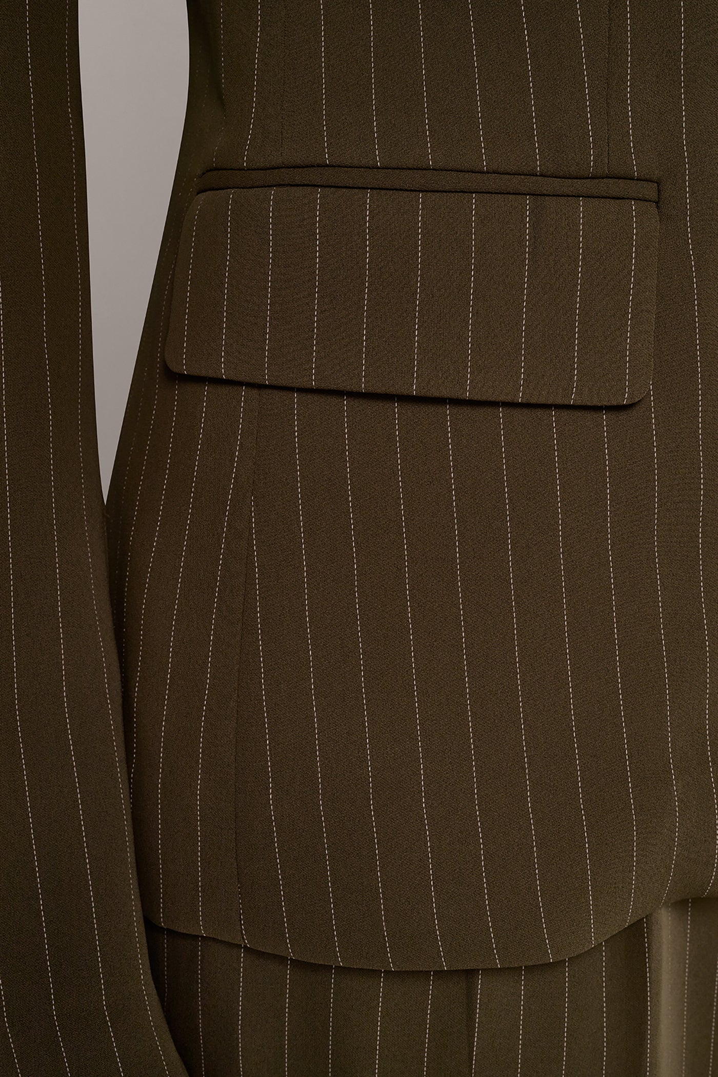 PINSTRIPE SUIT JACKET VIEW 7