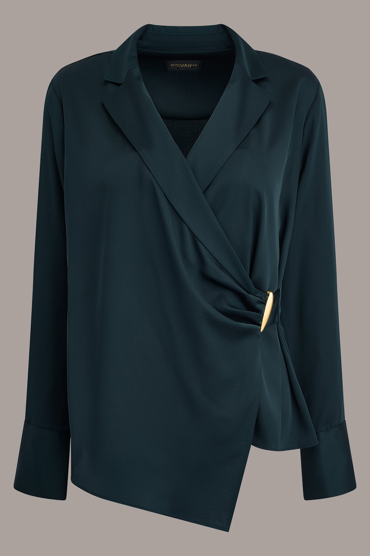 FAUX-WRAP BLOUSE VIEW 10