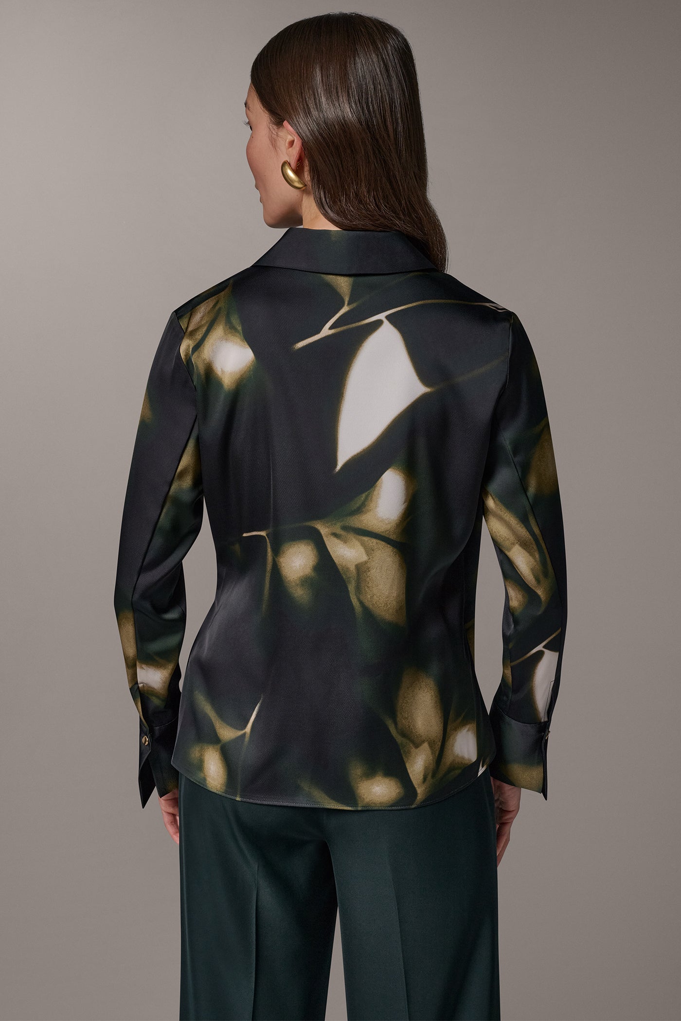 FAUX-WRAP BLOUSE VIEW 3