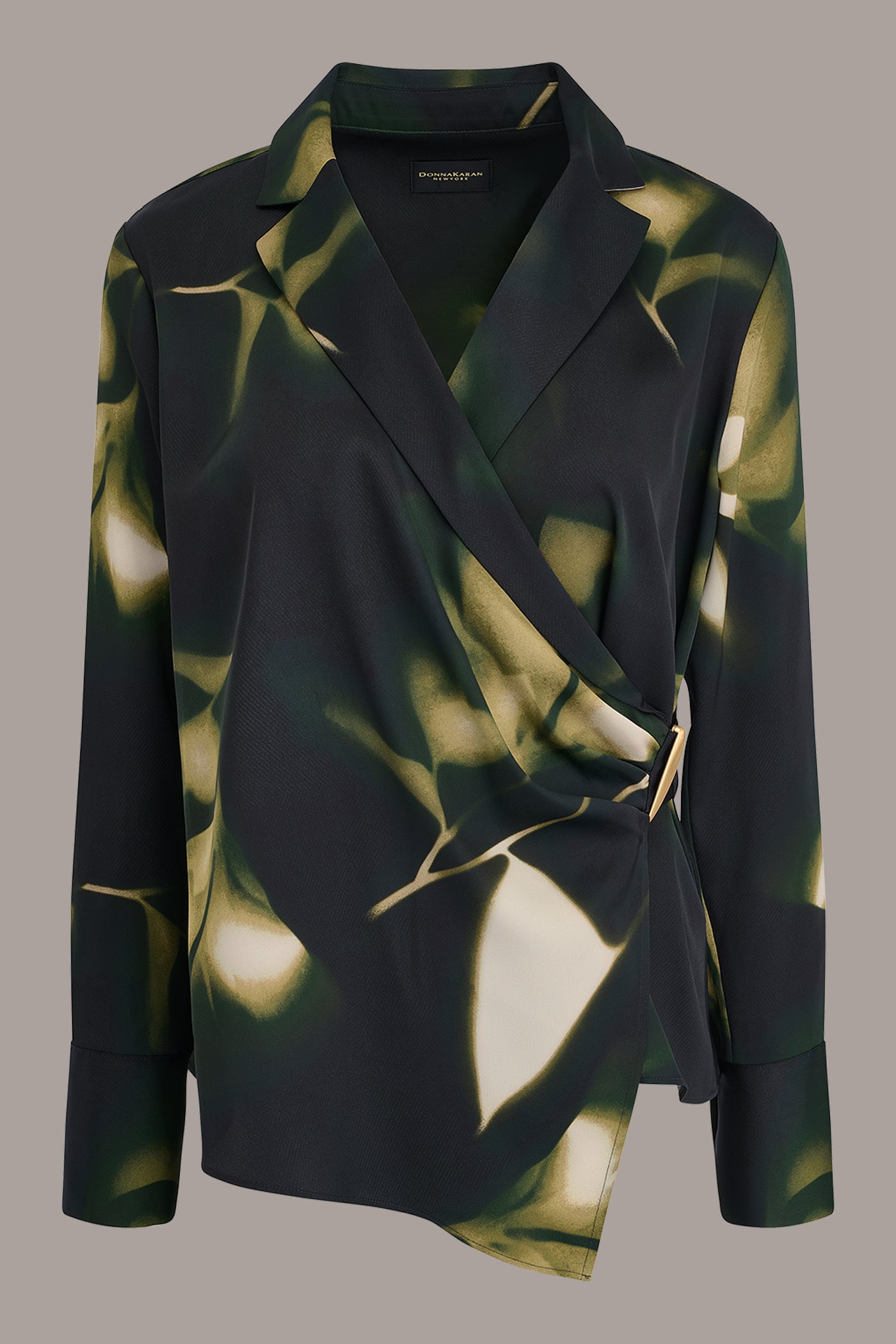 FLORAL WRAP EFFECT BLOUSE VIEW 8 | New Arrivals