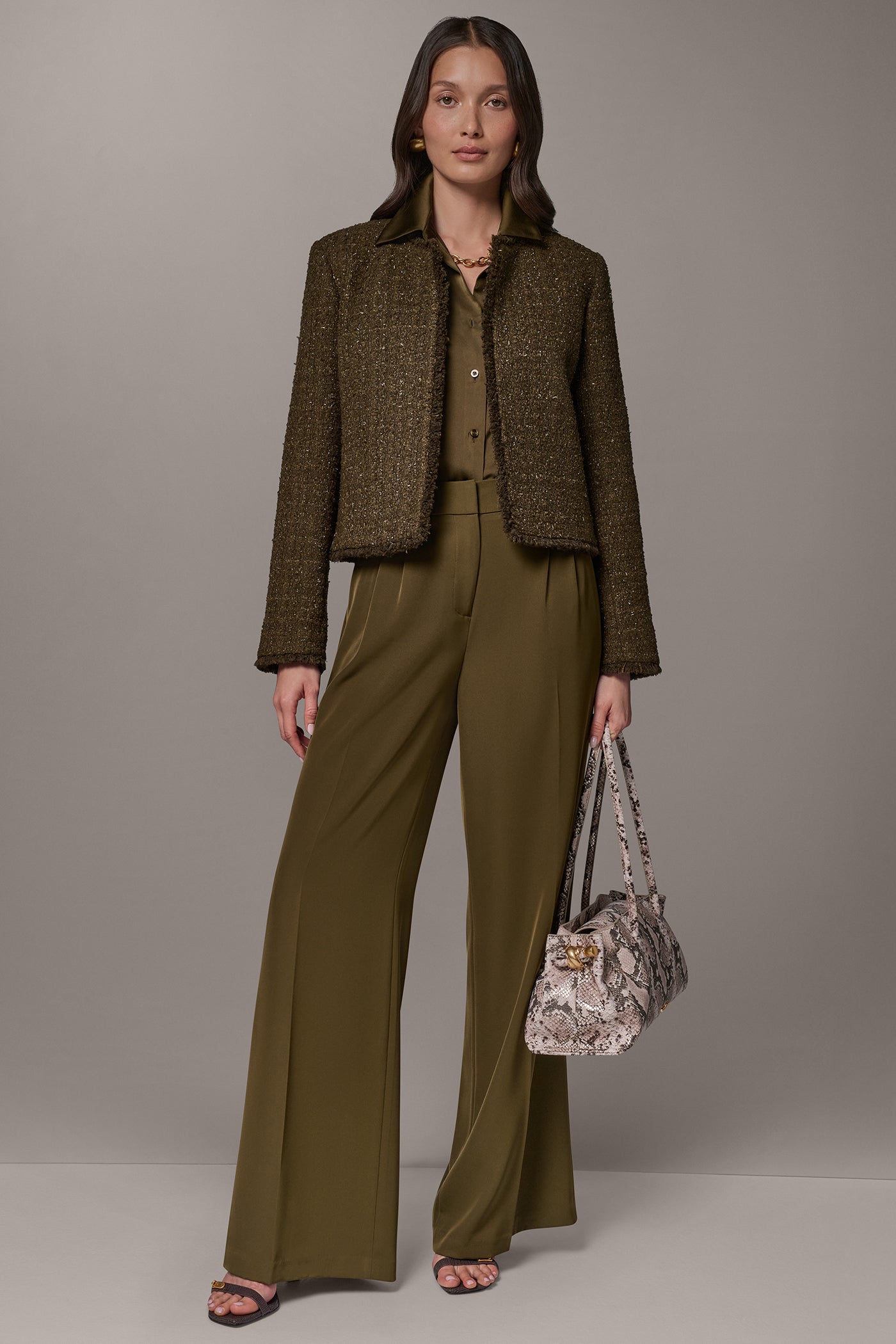 CROPPED TWEED JACKET VIEW 10
