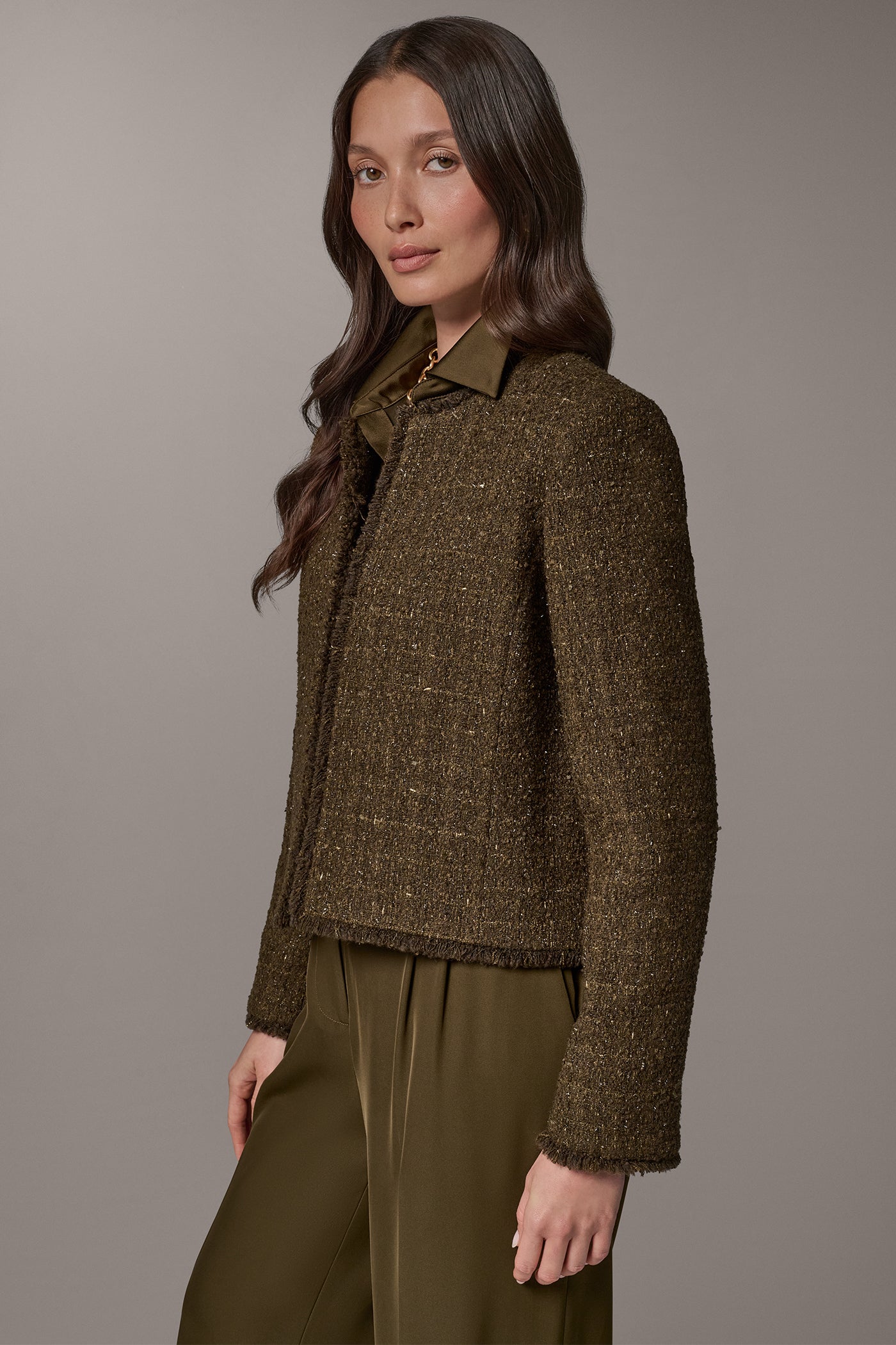 CROPPED TWEED JACKET VIEW 6