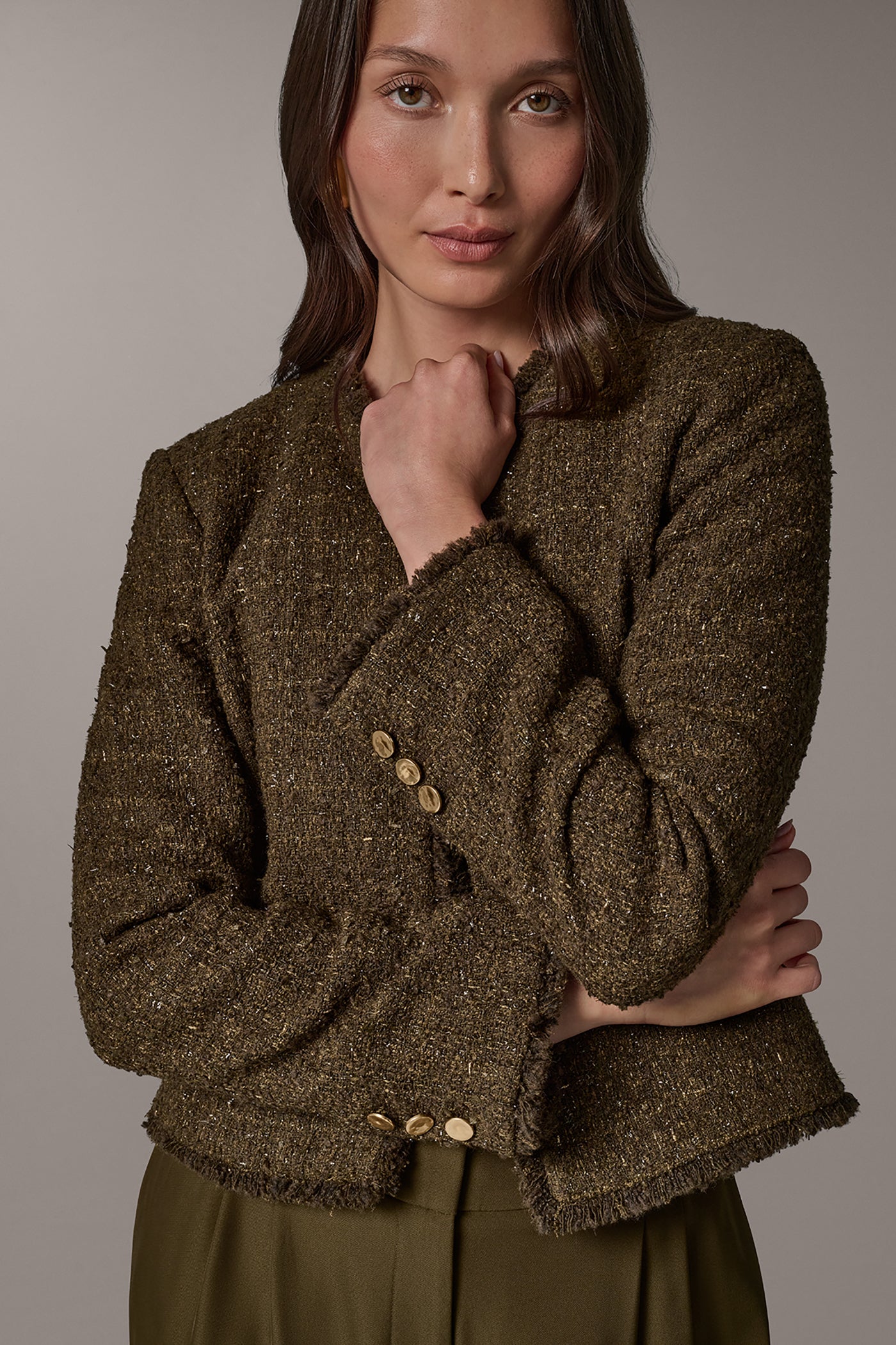 CROPPED TWEED JACKET VIEW 5