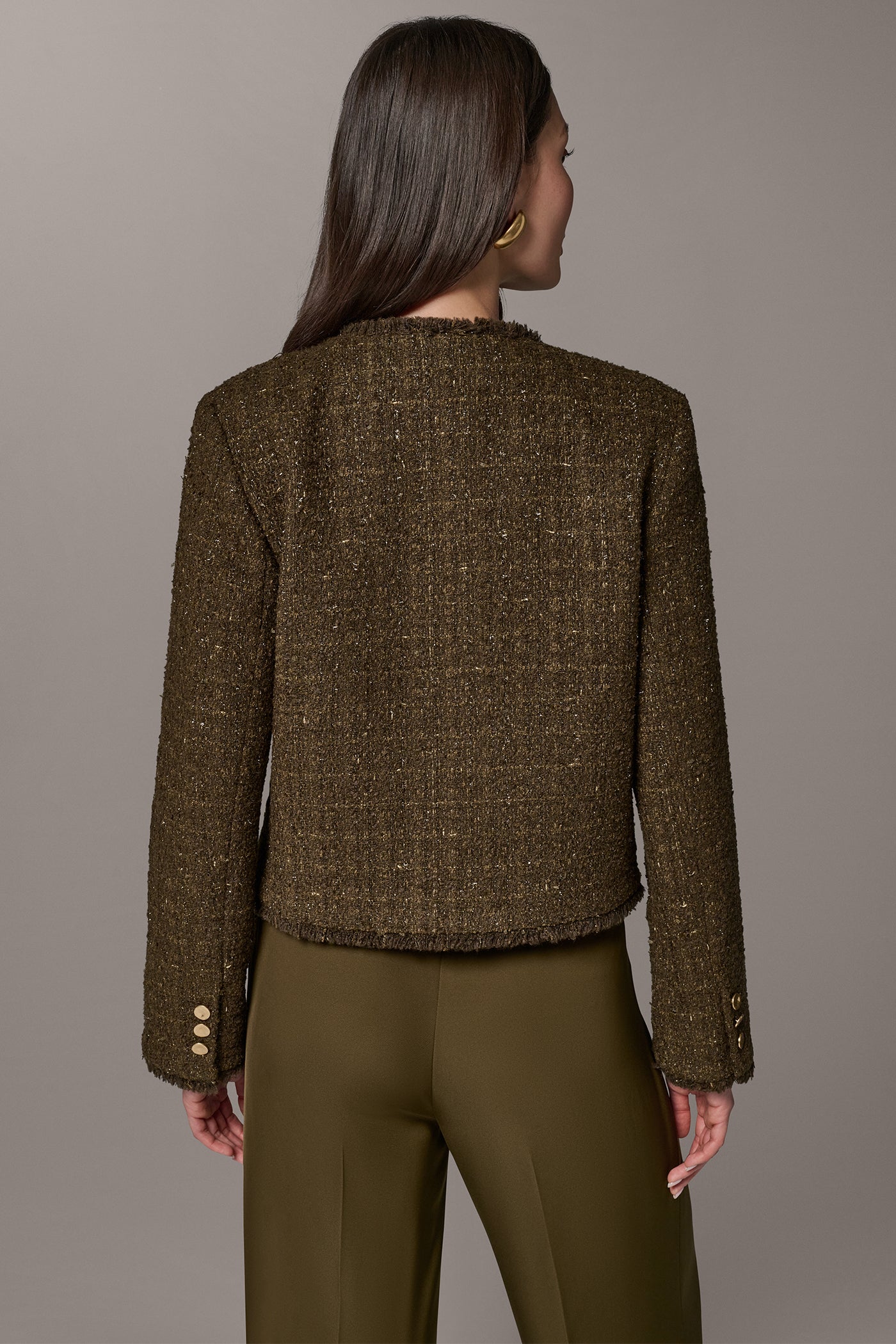 CROPPED TWEED JACKET VIEW 3