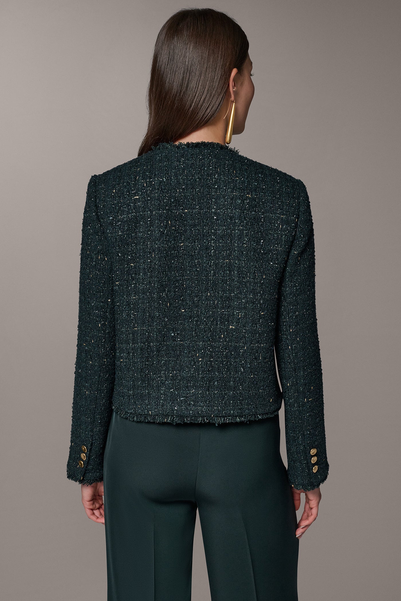 CROPPED TWEED JACKET VIEW 3