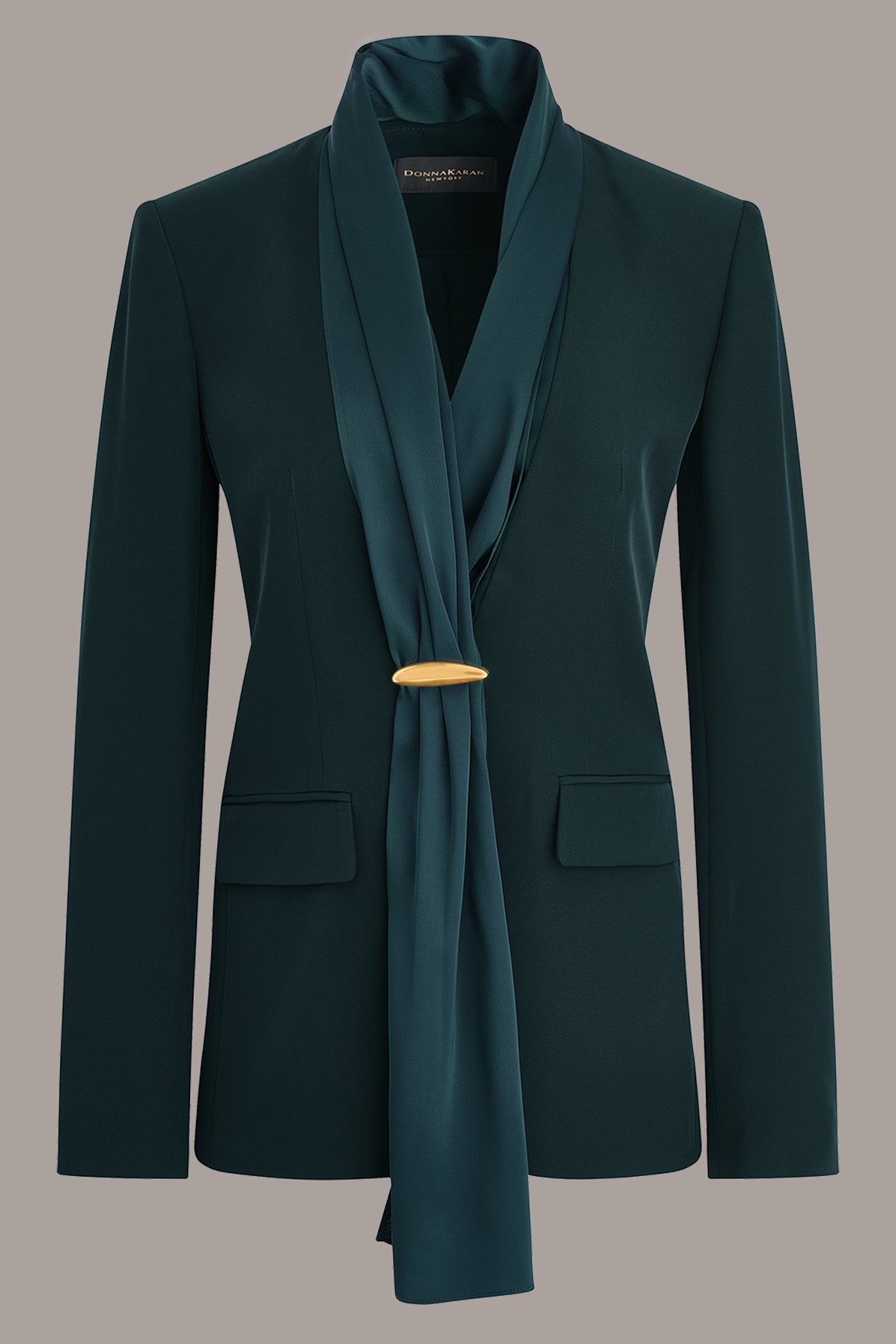 SCARF-COLLAR JACKET VIEW 13