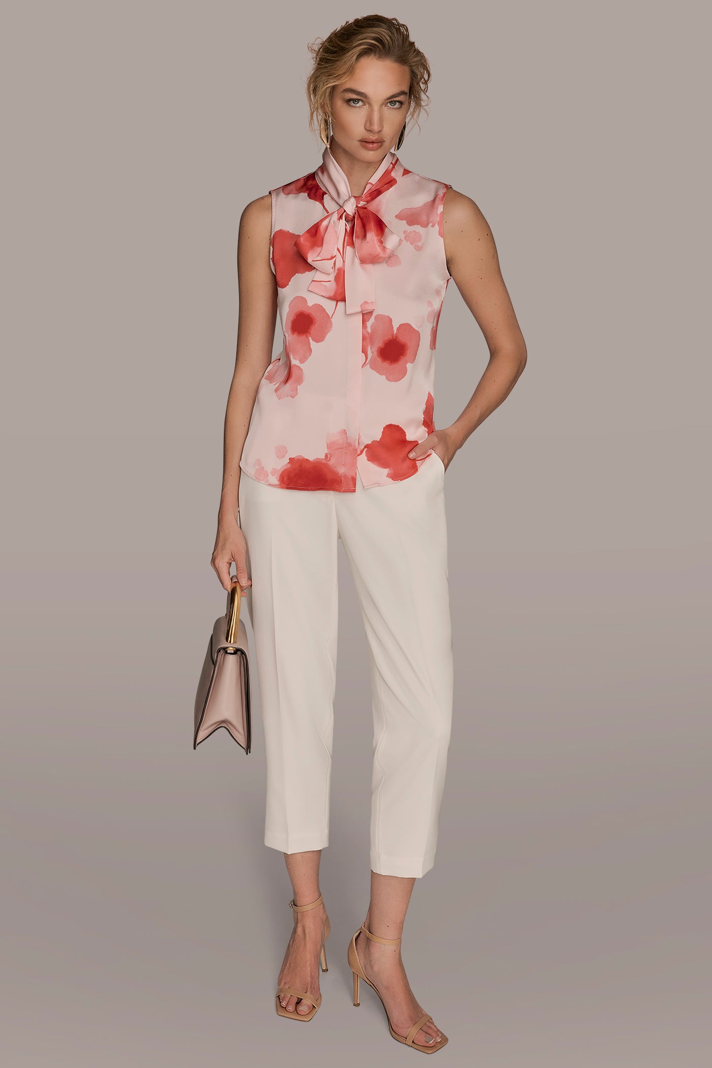 TIE NECK BLOUSE VIEW 4 | All Products