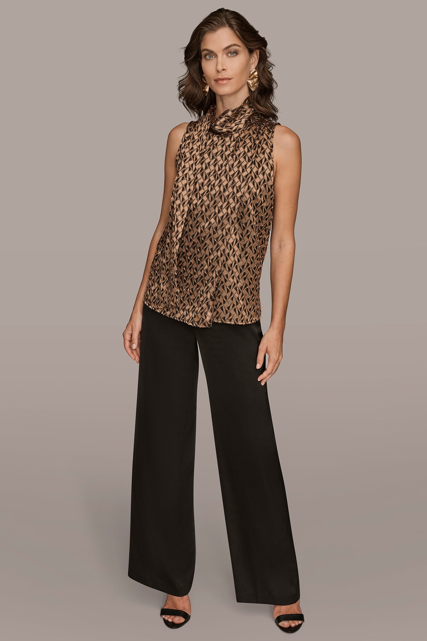 DRAPED GEOMETRIC TOP VIEW 7