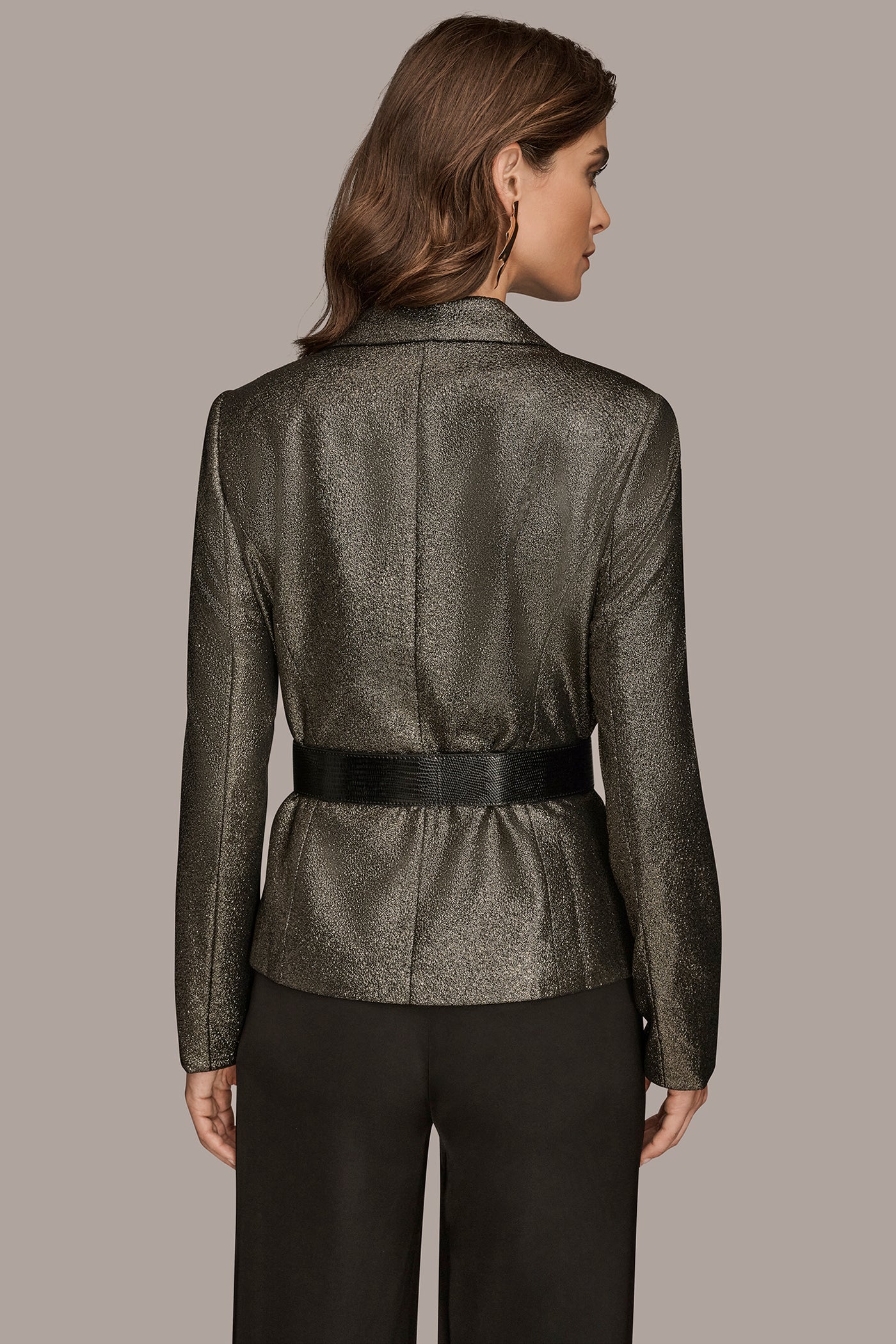 NOVELTY BELTED JACKET | View 2 | Welcome Code Exclusions