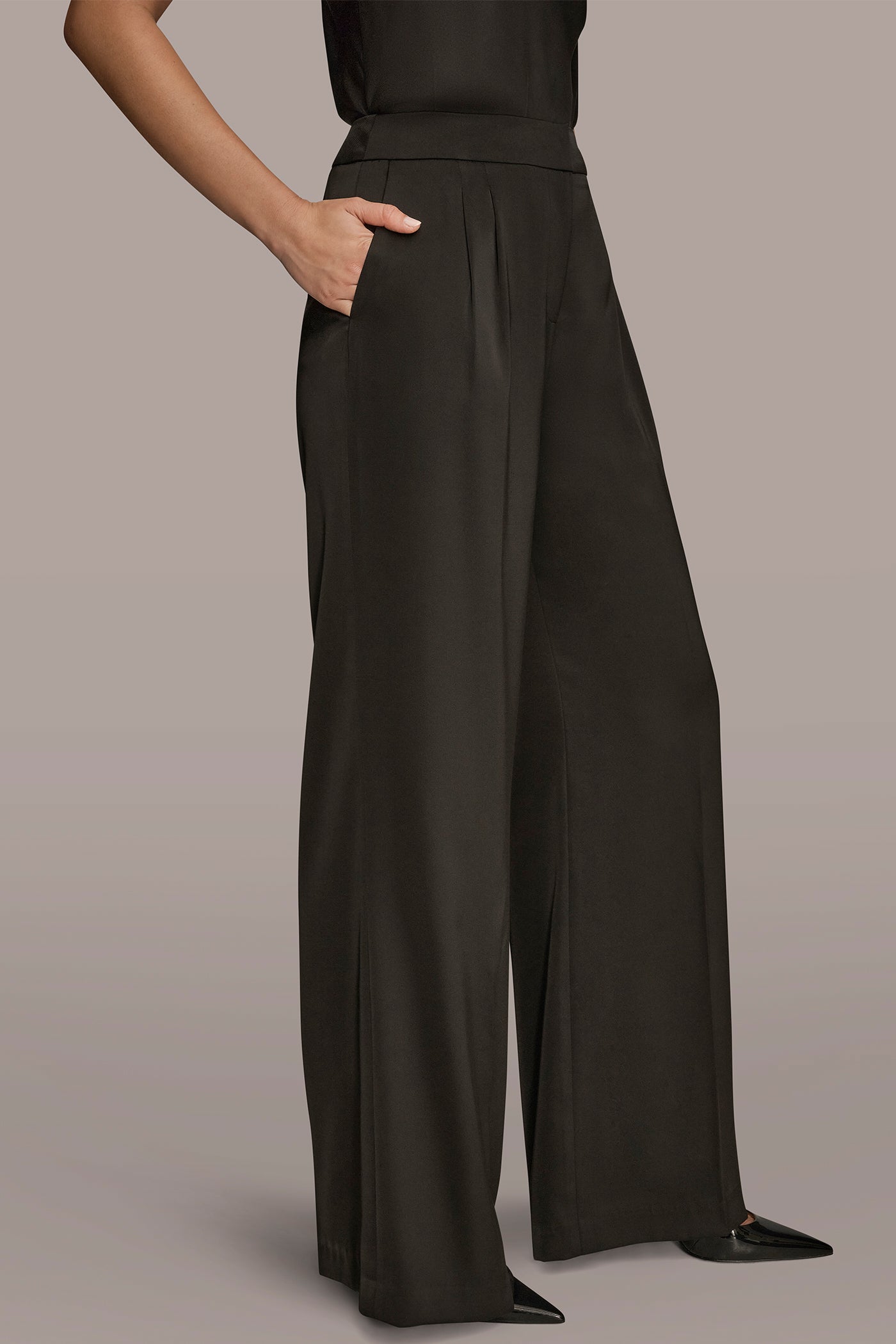 WIDE LEG TROUSERS VIEW 3 | Pants