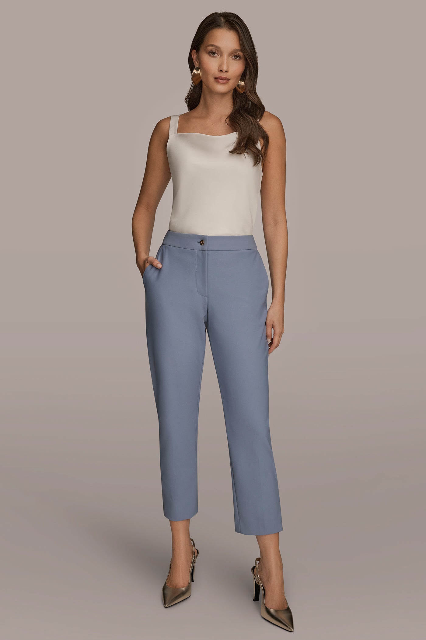 MID-RISE SLIM ANKLE PANT VIEW 5 | Pants