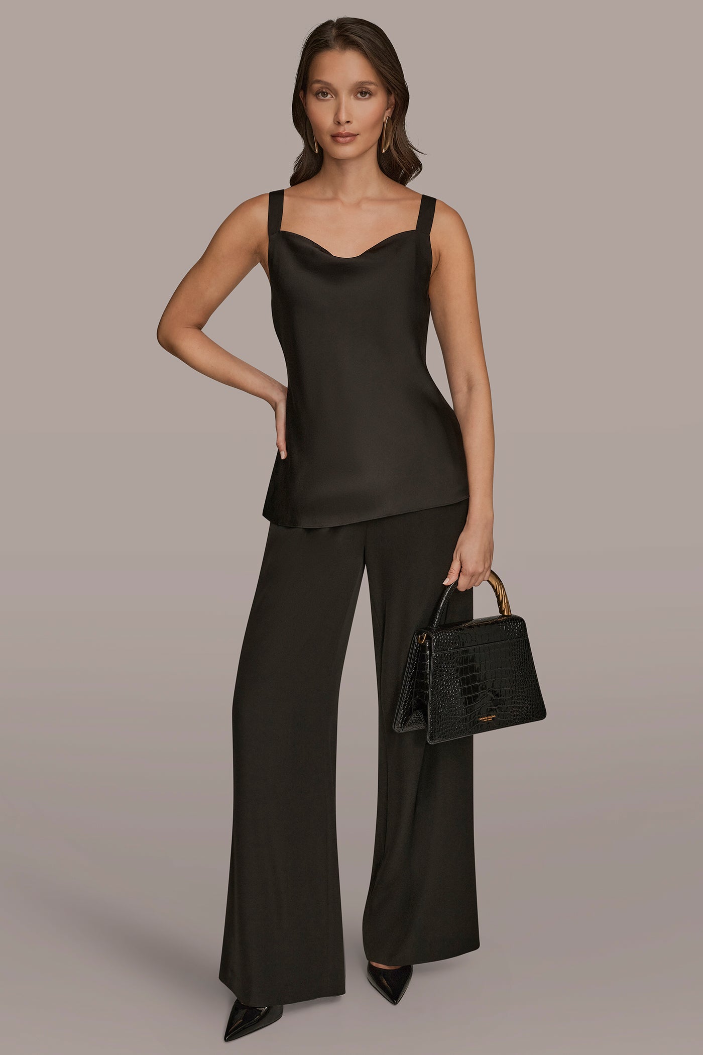 COWL-NECK CAMI VIEW 6 | Tops