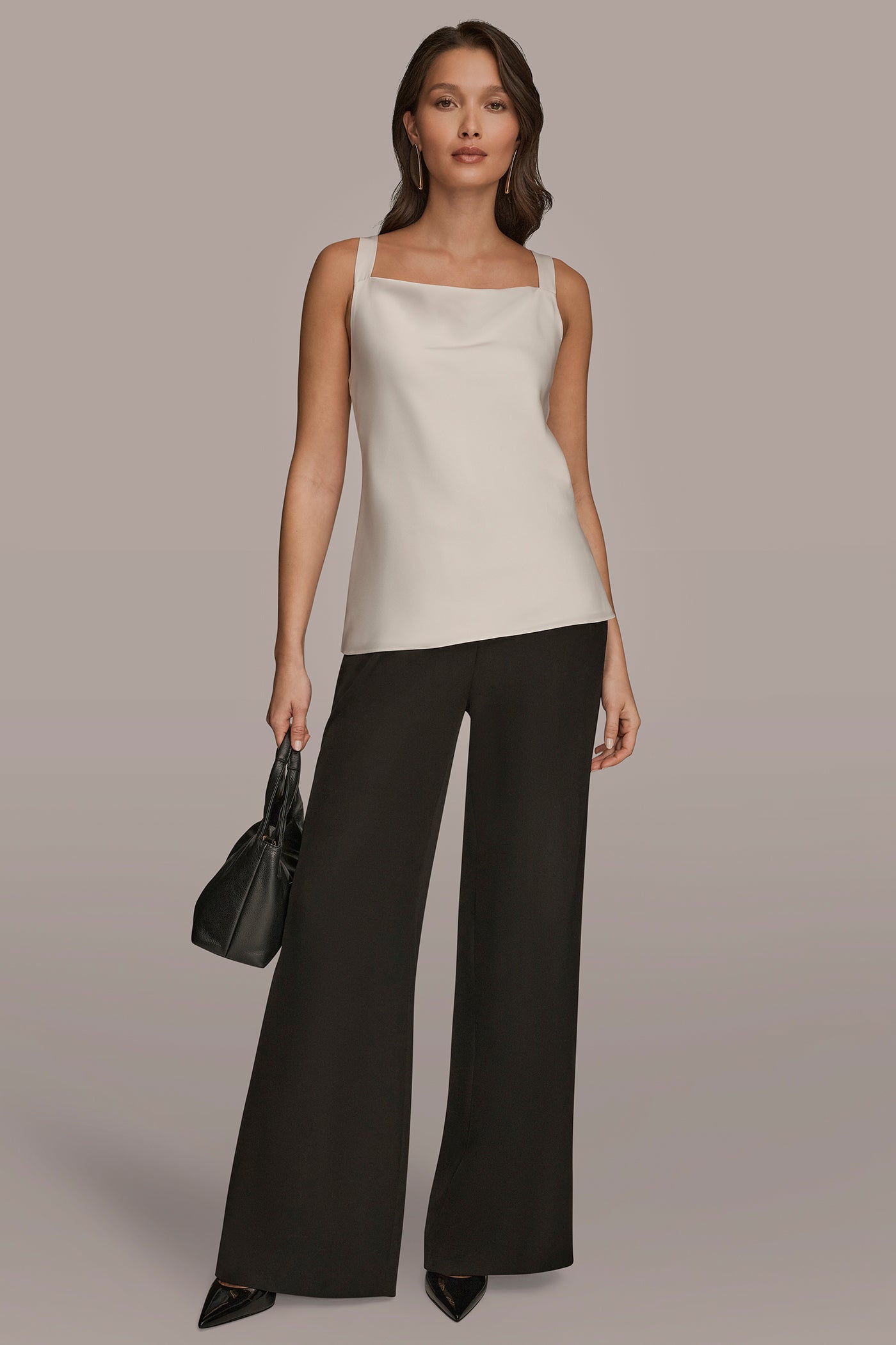 COWL-NECK CAMI VIEW 6 | Tops