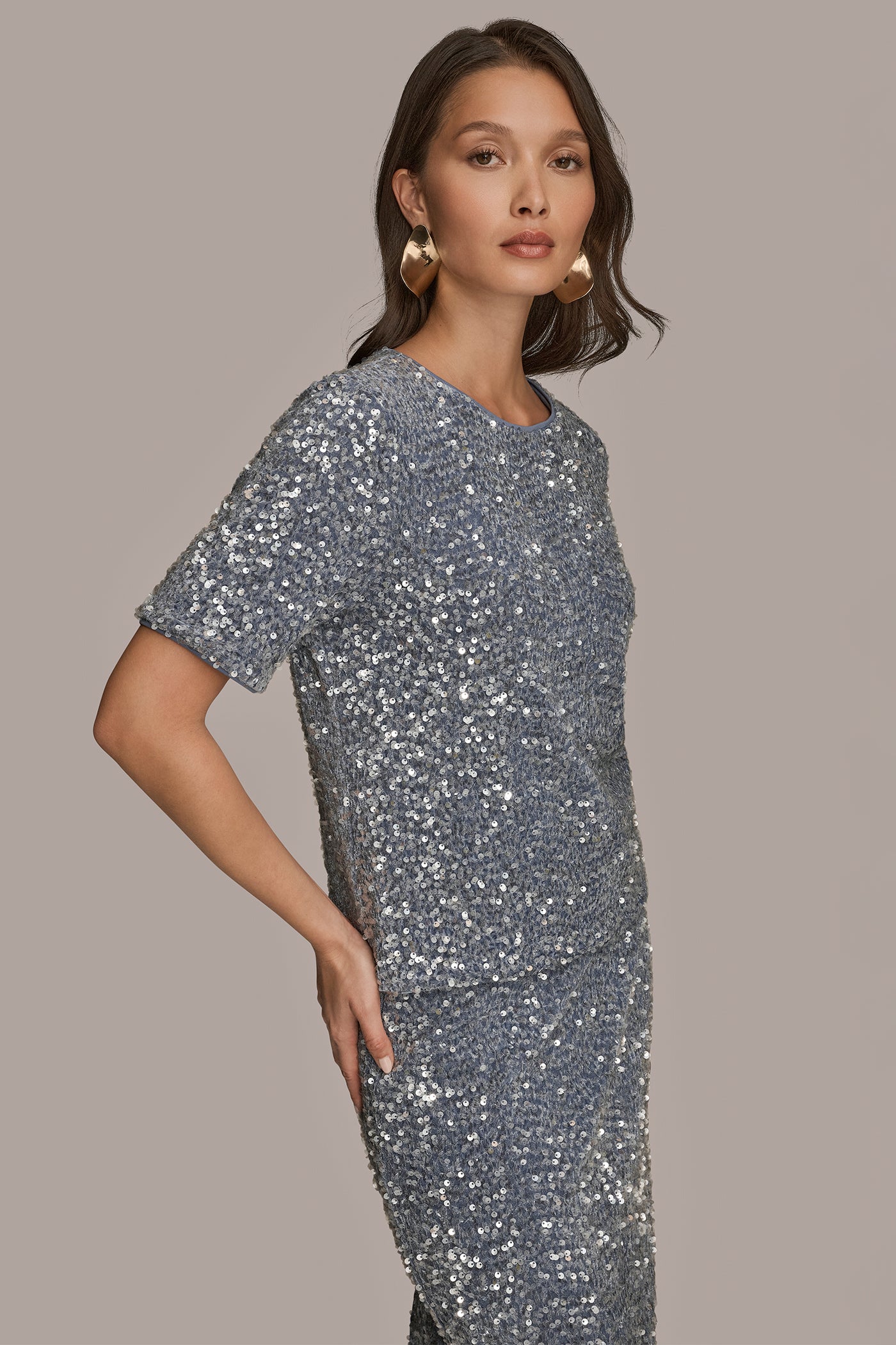 SEQUINED TOP VIEW 3 | New clothing