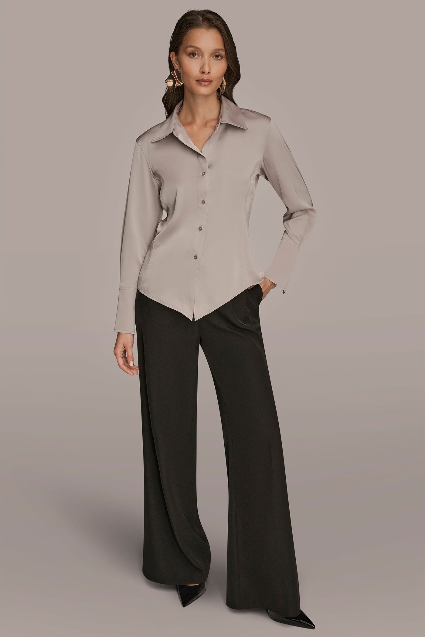 LONG SLEEVE BLOUSE VIEW 6 | Suits and Separates