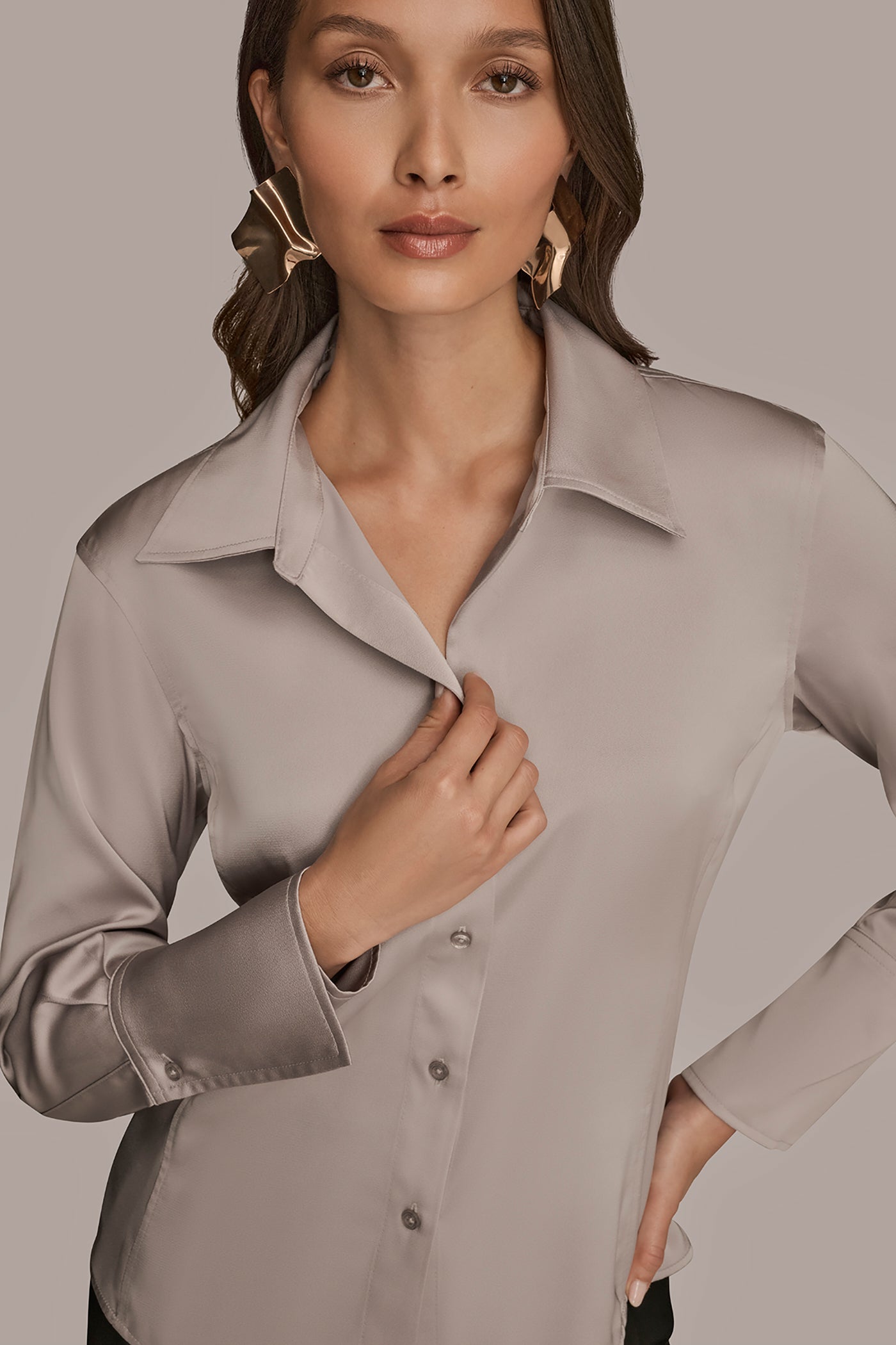 LONG SLEEVE BLOUSE VIEW 4 | Suits and Separates