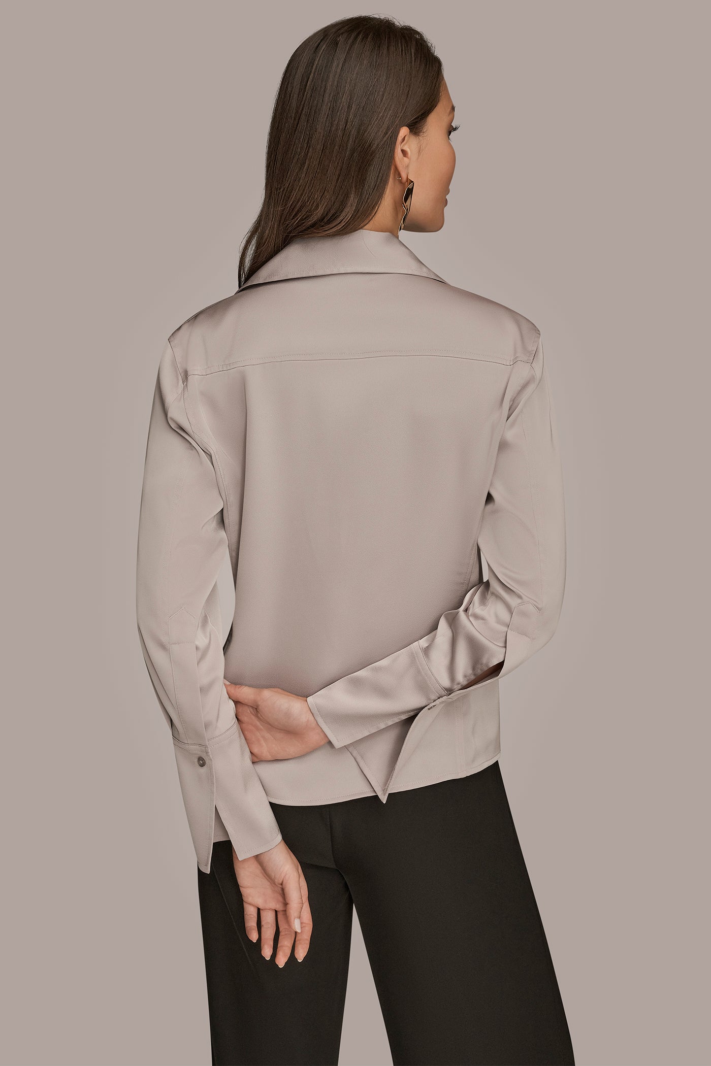 LONG SLEEVE BLOUSE | View 2 | Suits and Separates