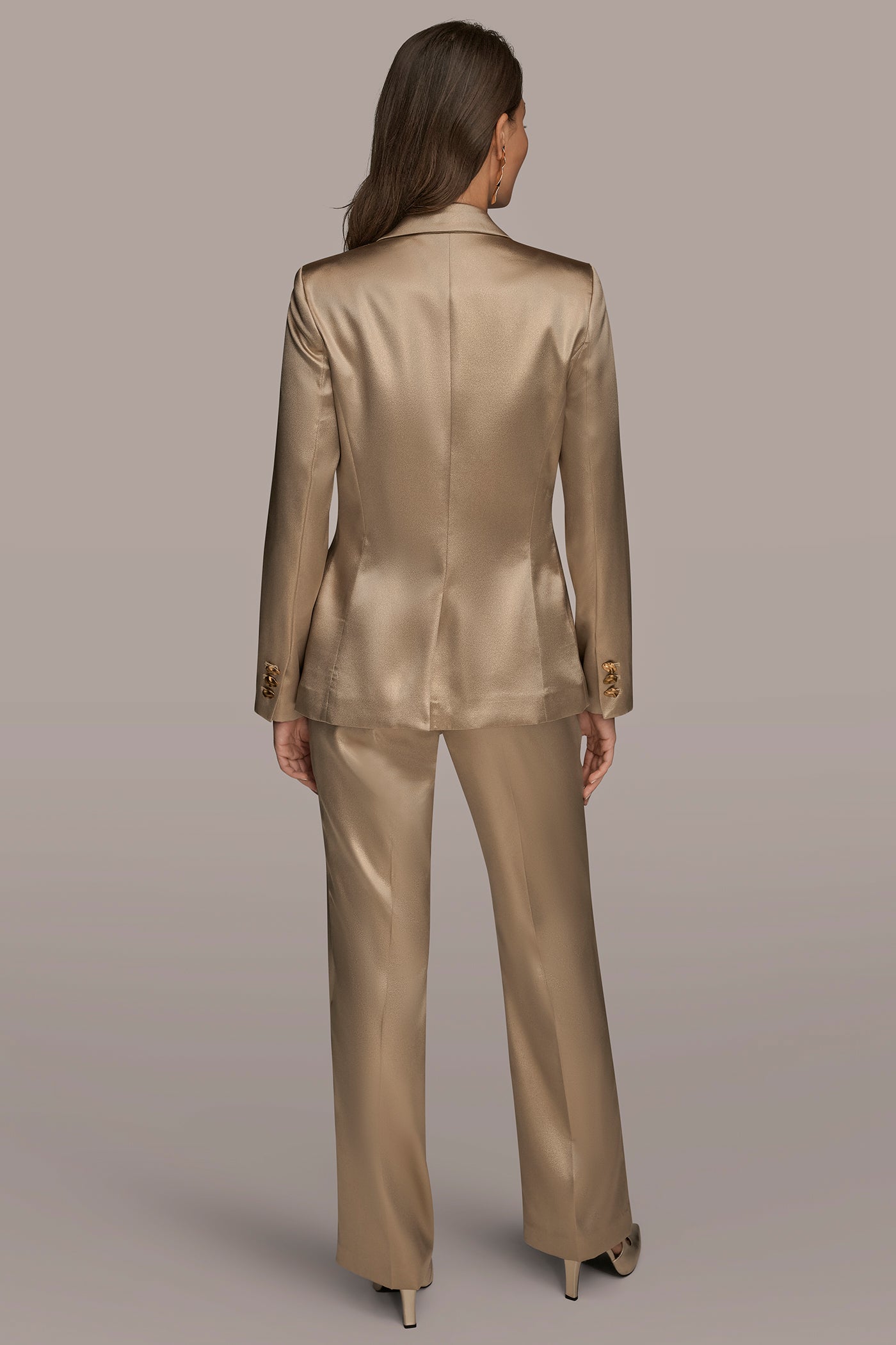NOVELTY ONE BUTTON JACKET VIEW 5 | Suits and Separates