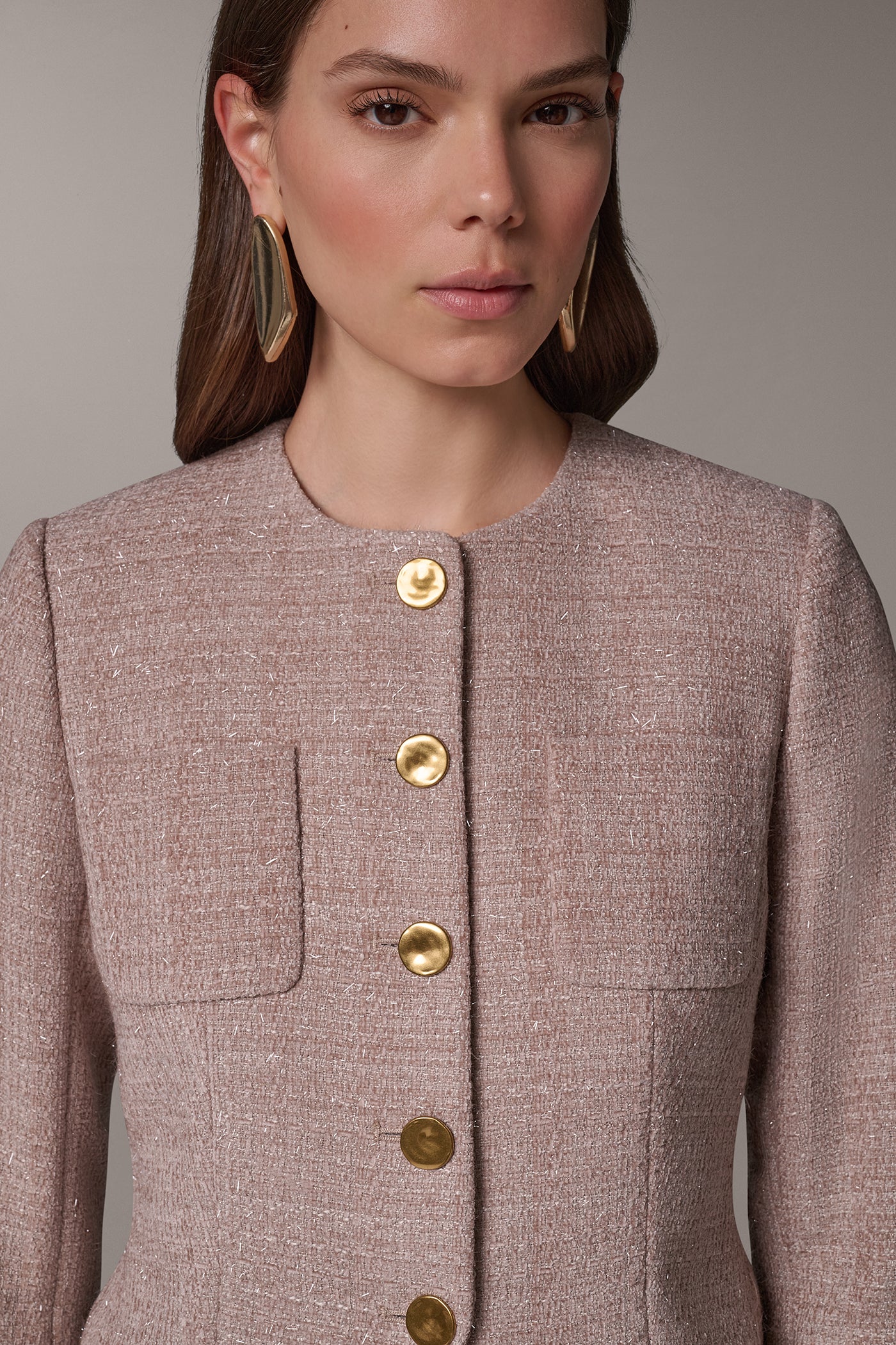 BUTTON FRONT JACKET VIEW 2