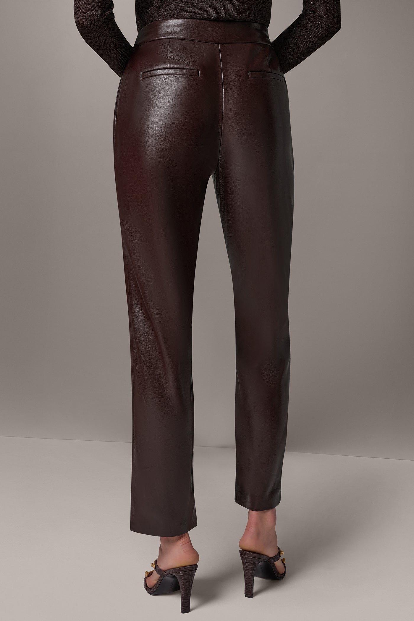 MID-RISE SLIM ANKLE SUIT PANT VIEW 3