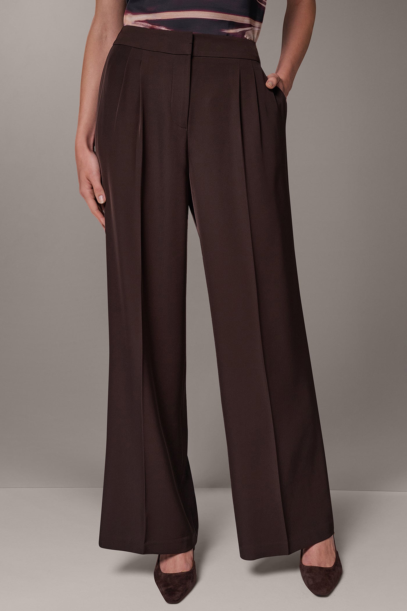 HIGH-WAISTED WIDE-LEG PANT VIEW 1