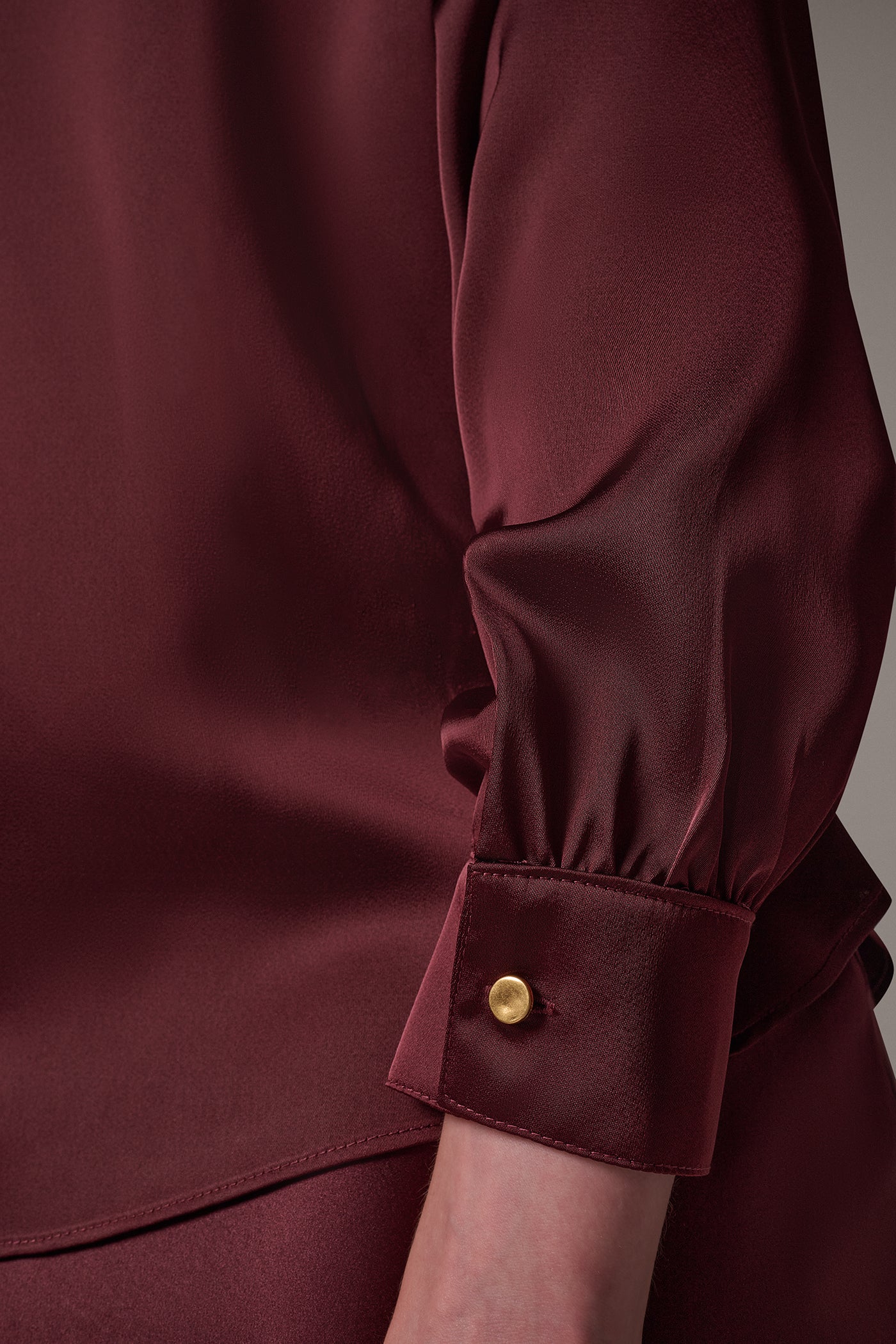 SCARF NECK BLOUSE VIEW 6
