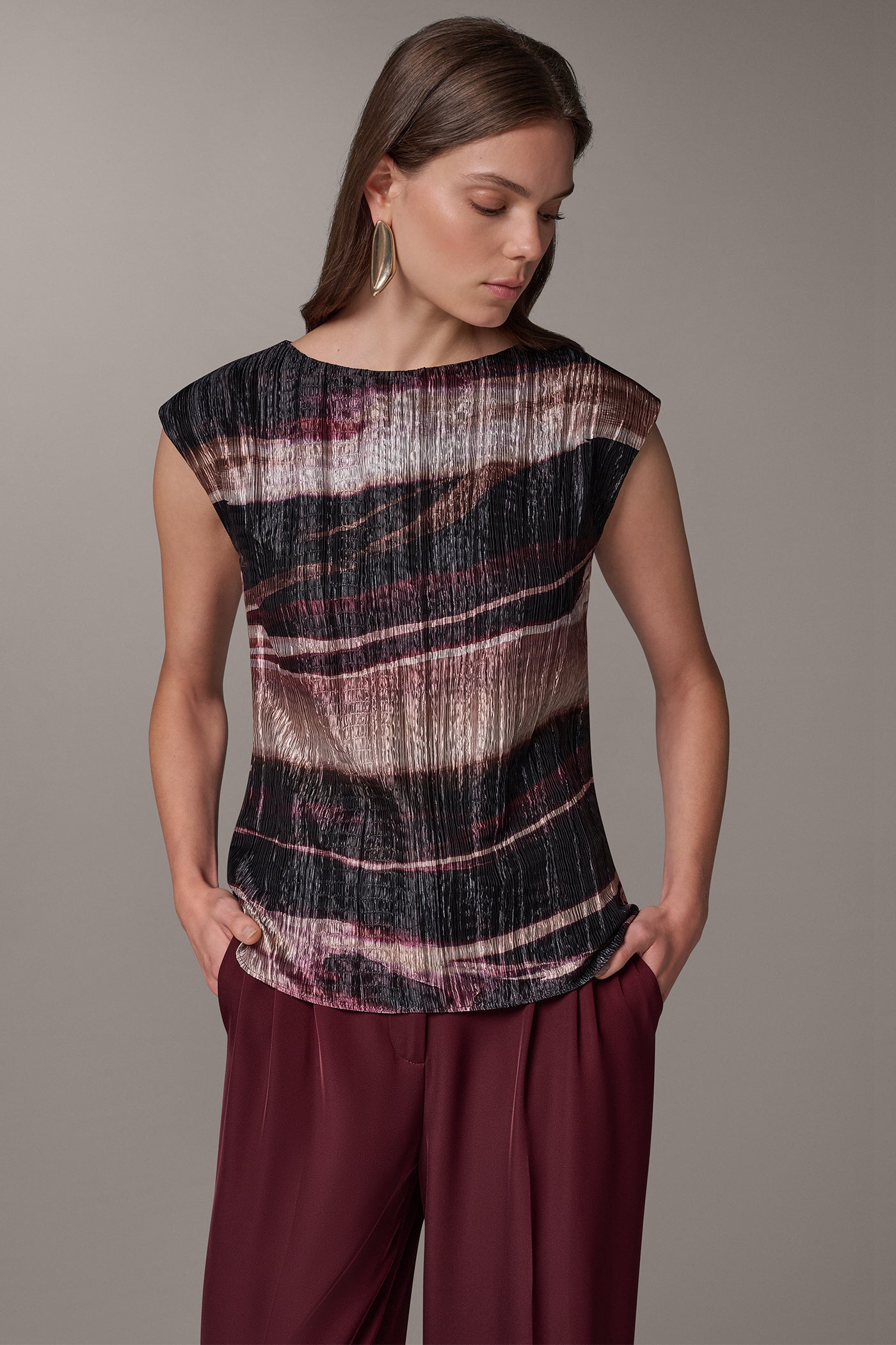 PRINTED BLOUSE VIEW 1