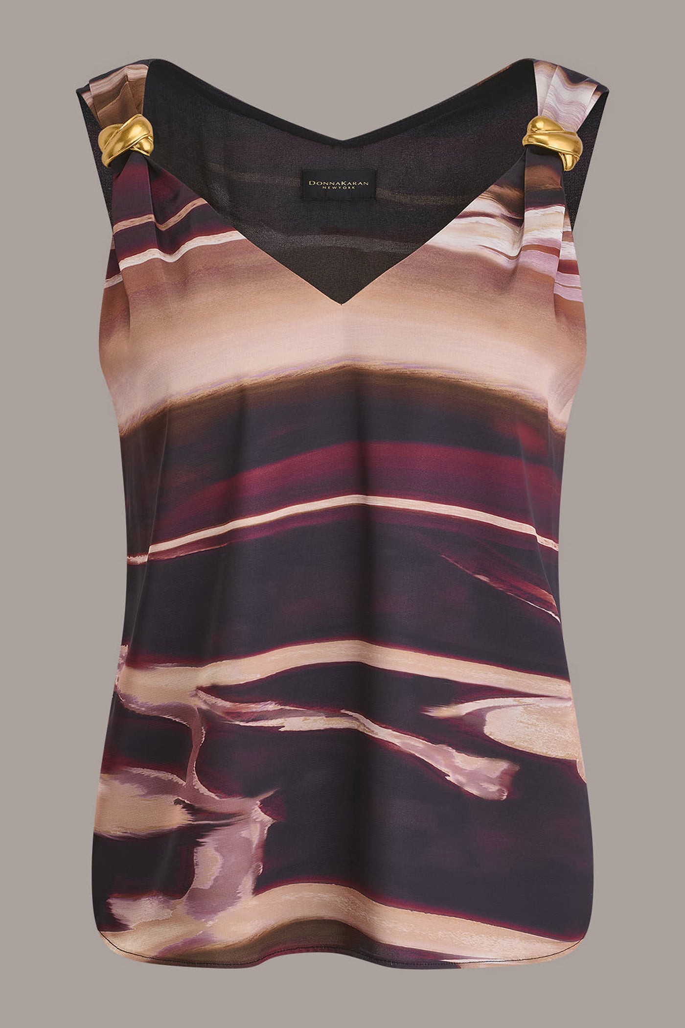 PRINTED HARDWARE DETAIL BLOUSE VIEW 8