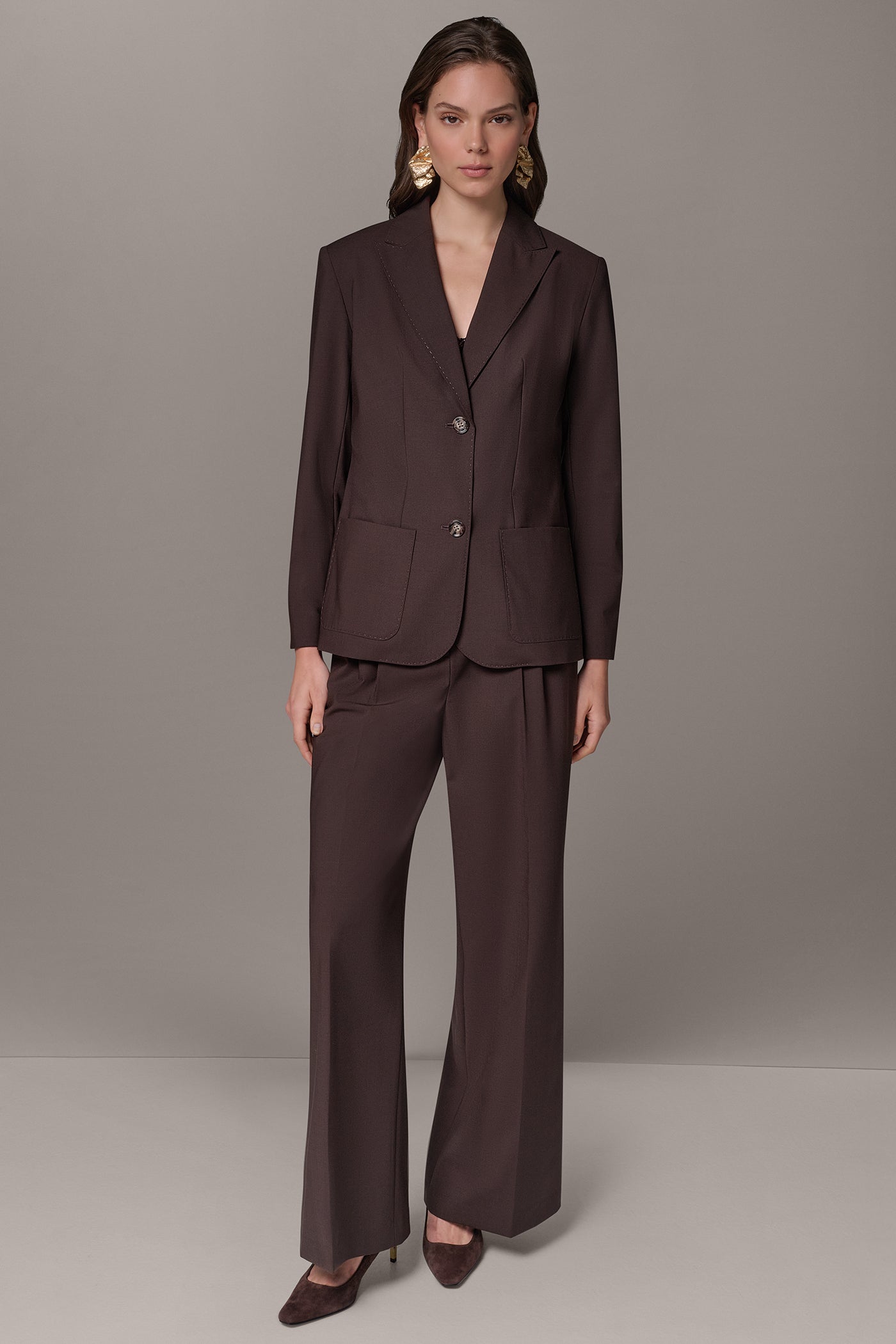 PATCH POCKET SUIT BLAZER VIEW 11