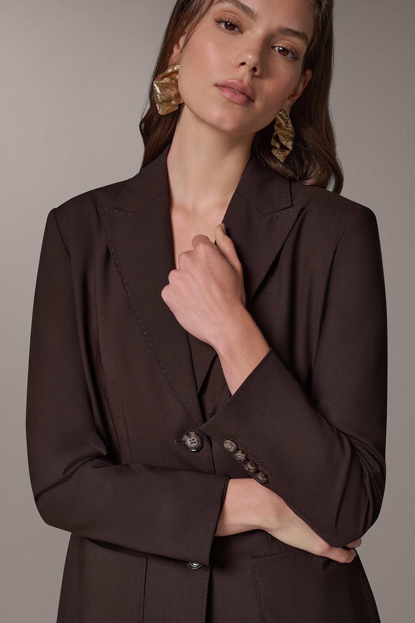 PATCH POCKET SUIT BLAZER VIEW 2