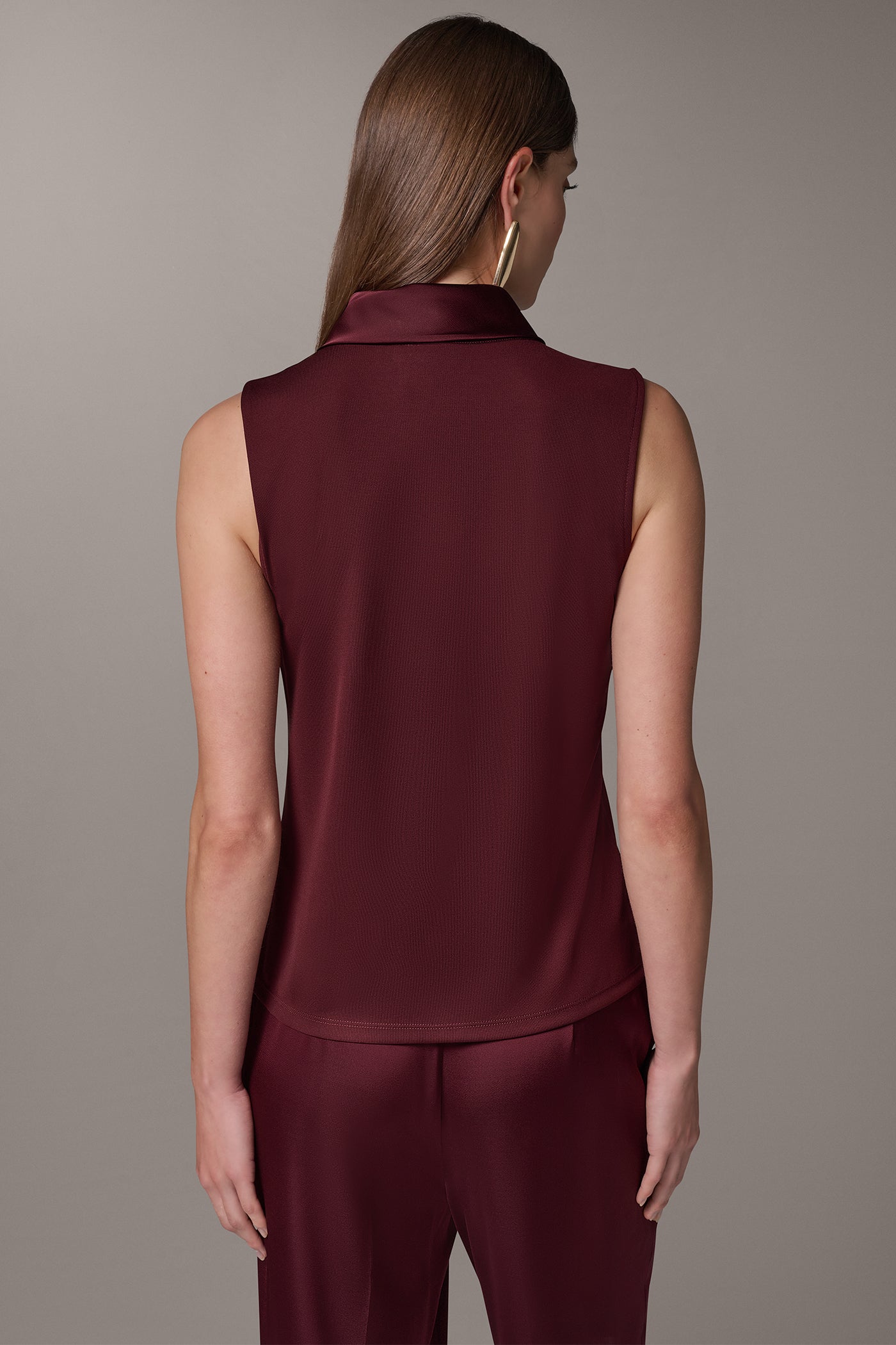 SCARF NECK BLOUSE VIEW 2