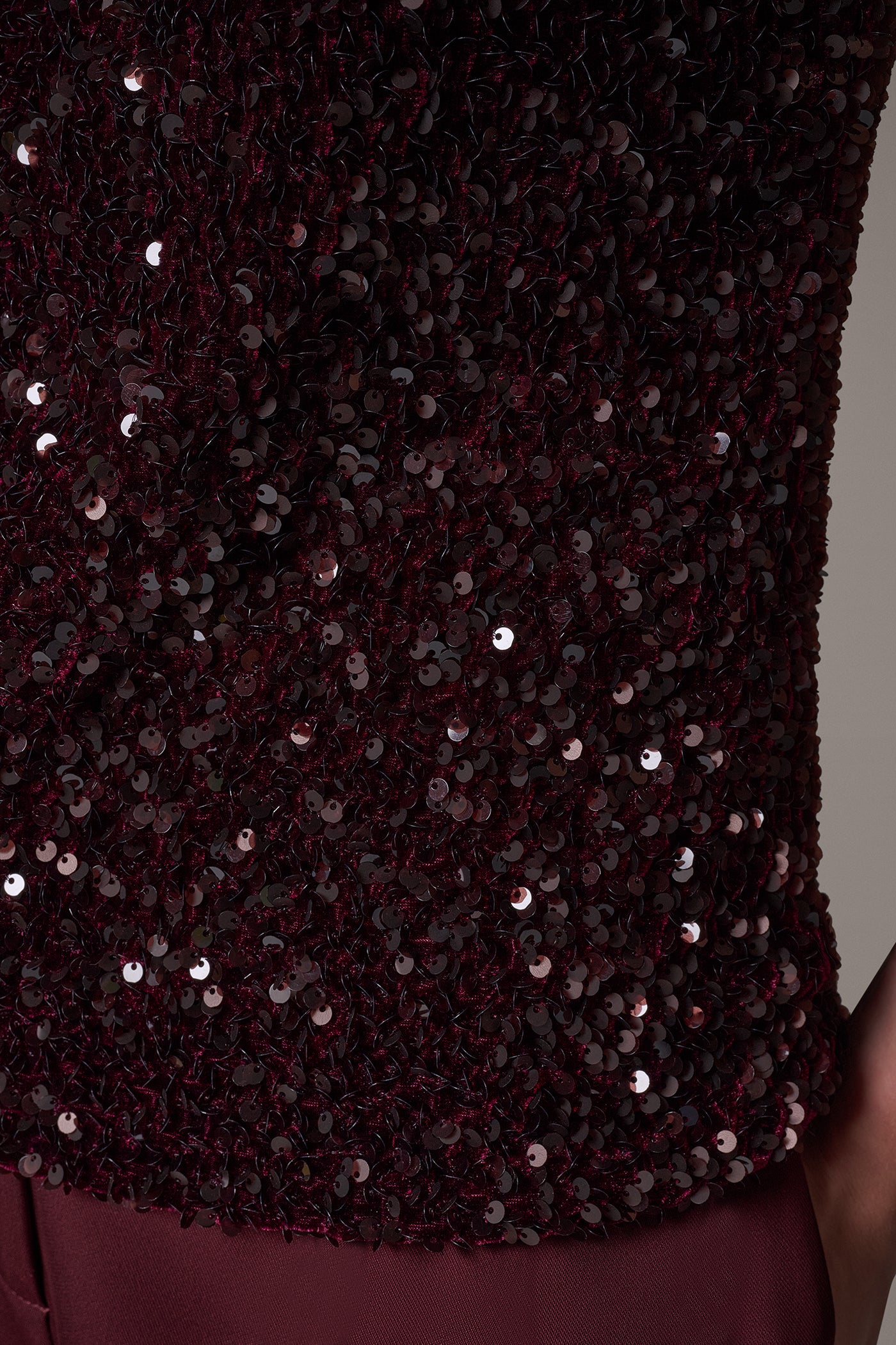 TURTLE-NECK SEQUIN TOP VIEW 6