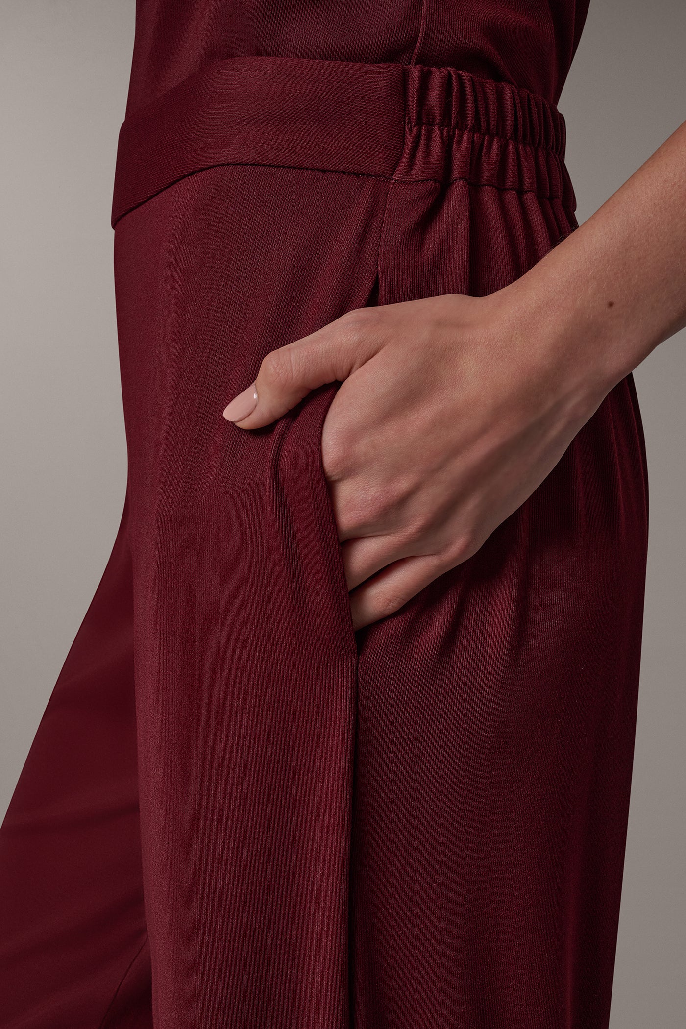 MID-RISE PULL-ON STRAIGHT-LEG PANT VIEW 4