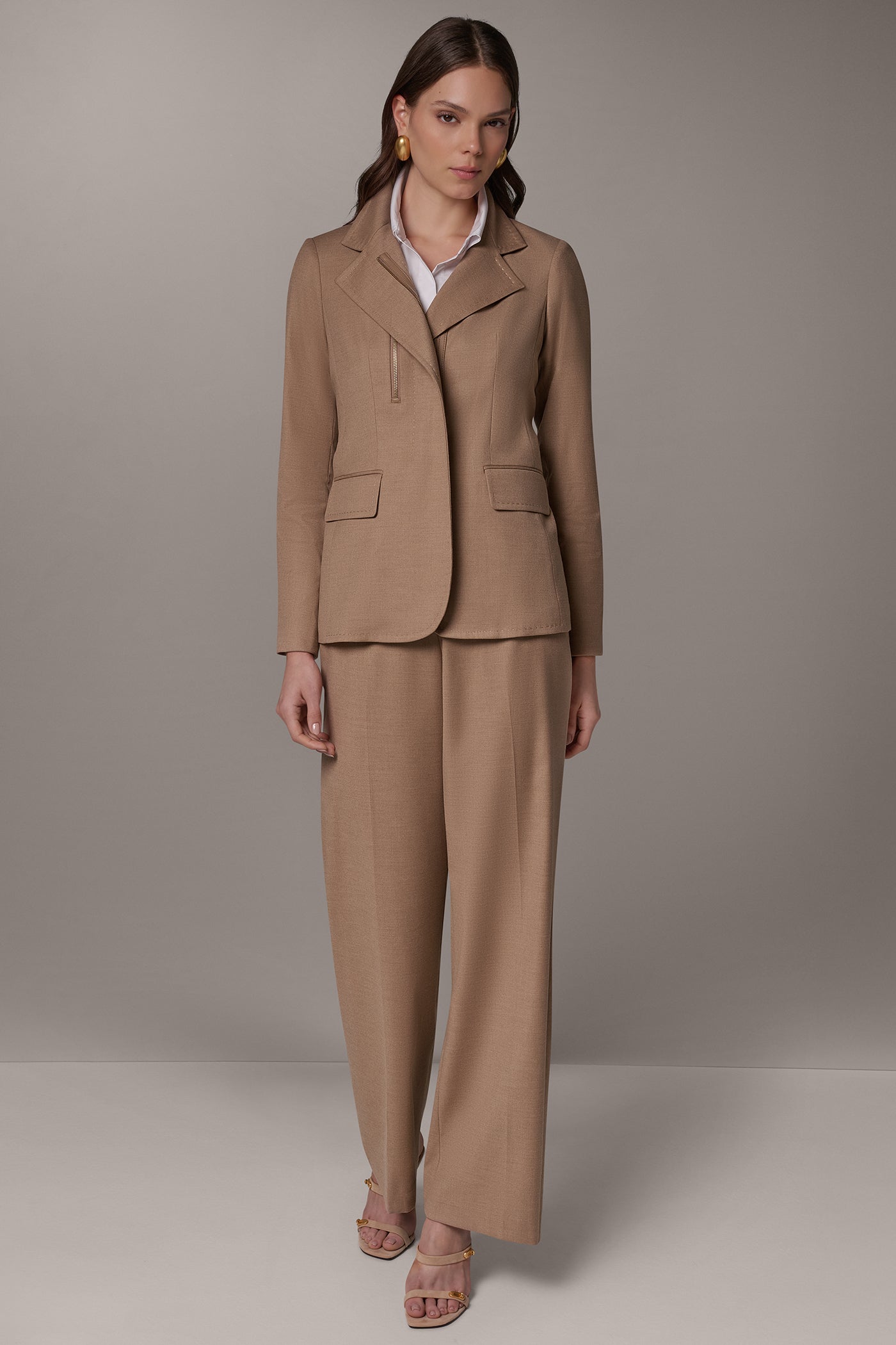 ASYMMETRICAL ZIP FRONT JACKET VIEW 11