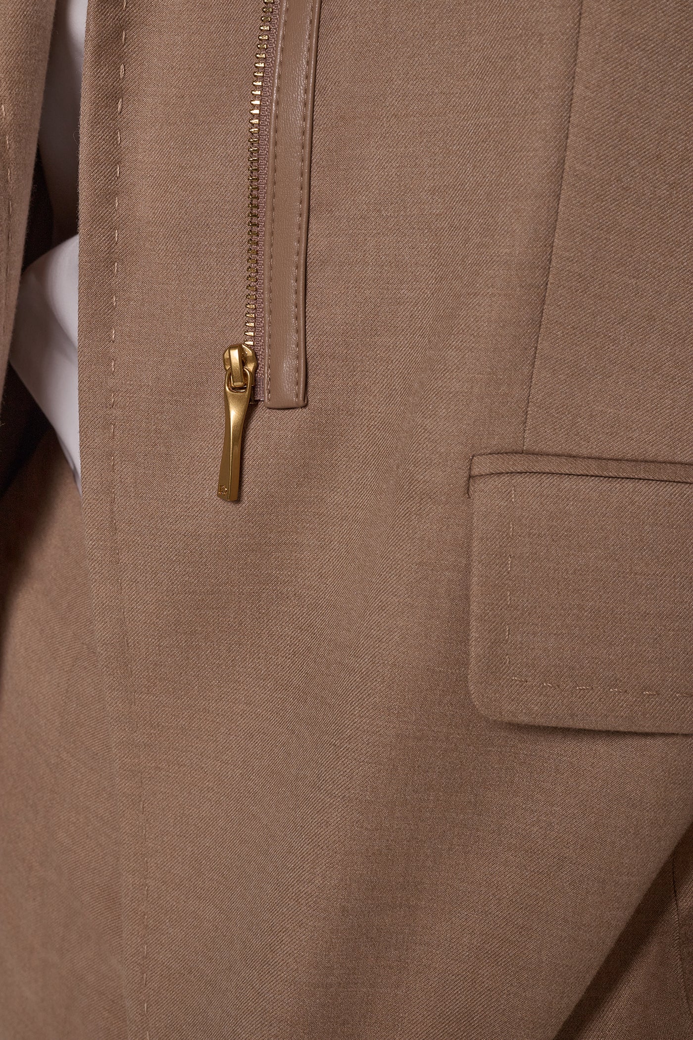ASYMMETRICAL ZIP FRONT JACKET VIEW 7