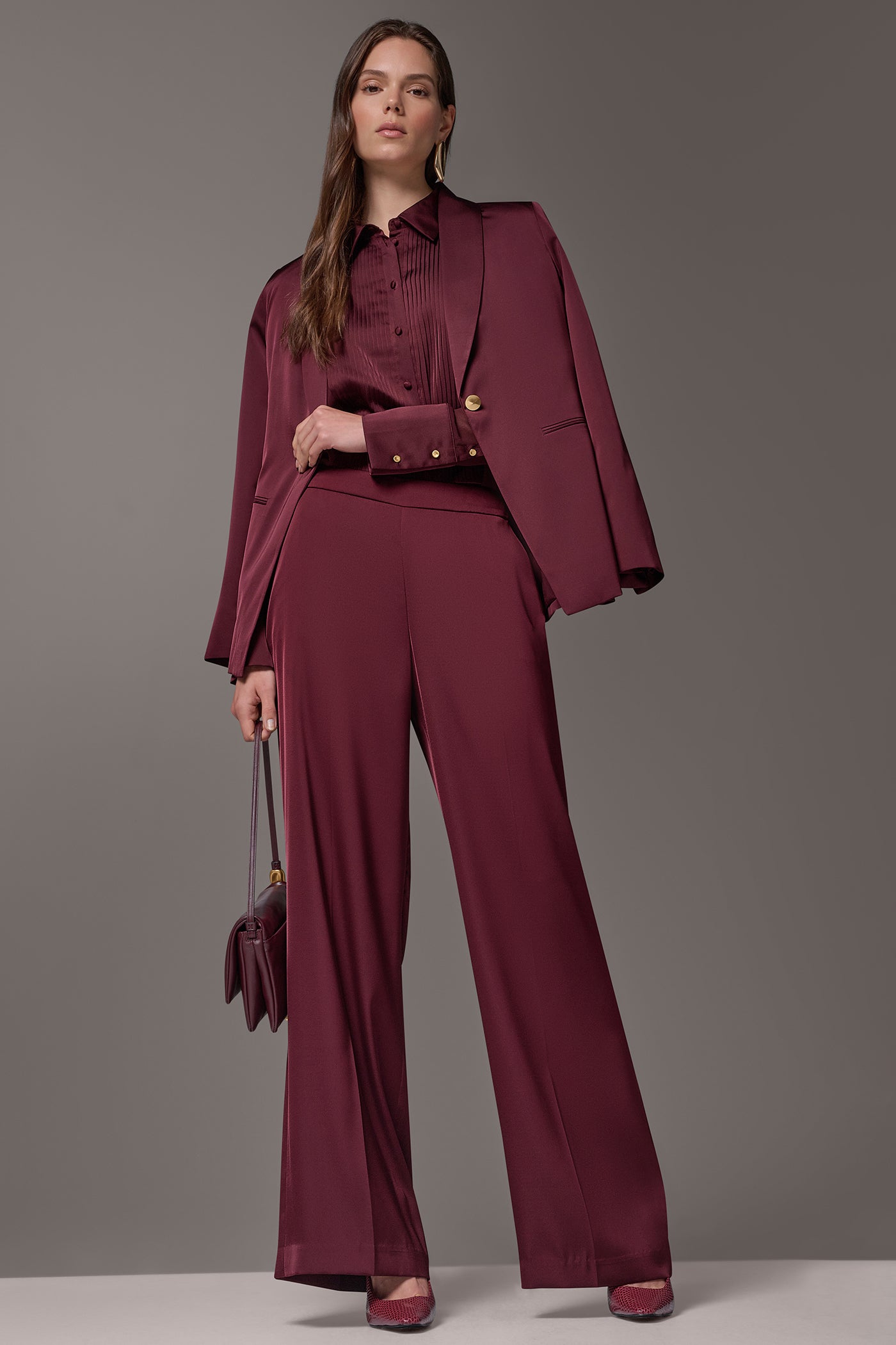 ONE-BUTTON SUIT BLAZER VIEW 5