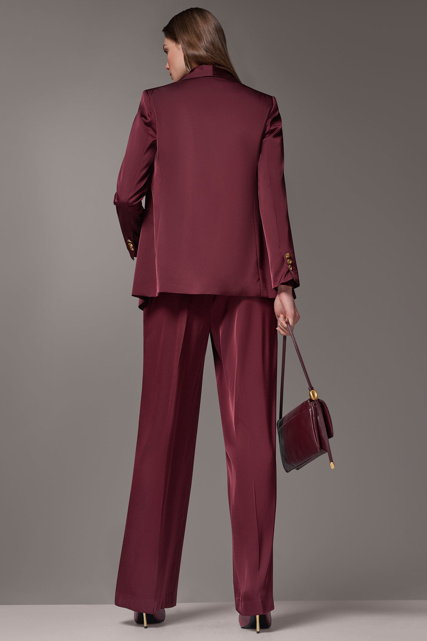 ONE-BUTTON SUIT BLAZER VIEW 15
