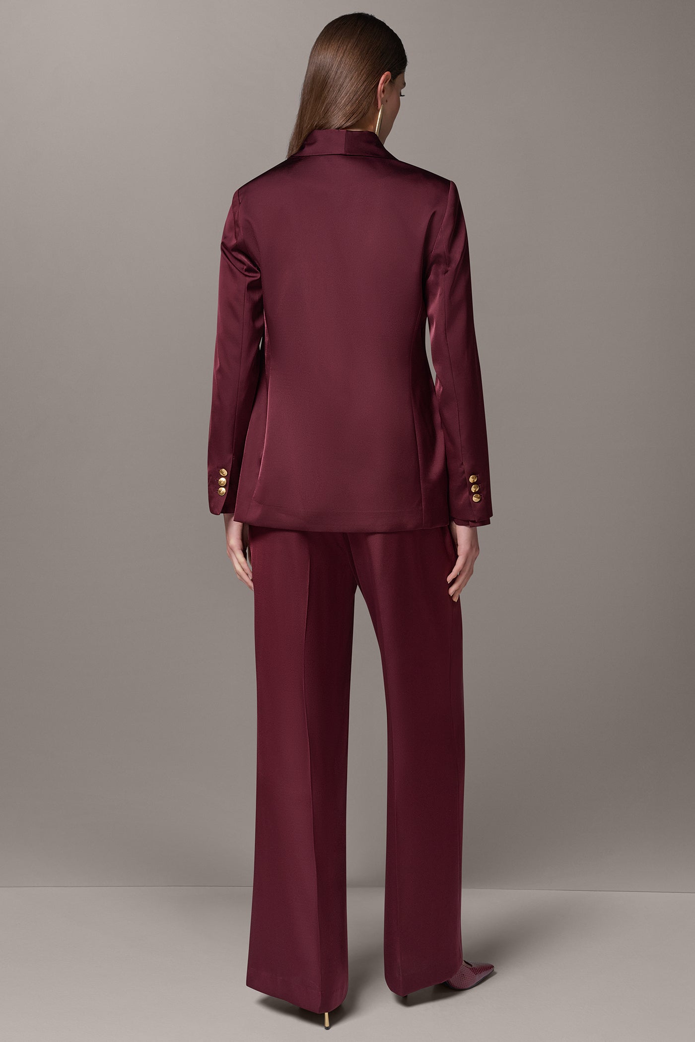 ONE-BUTTON SUIT BLAZER VIEW 11